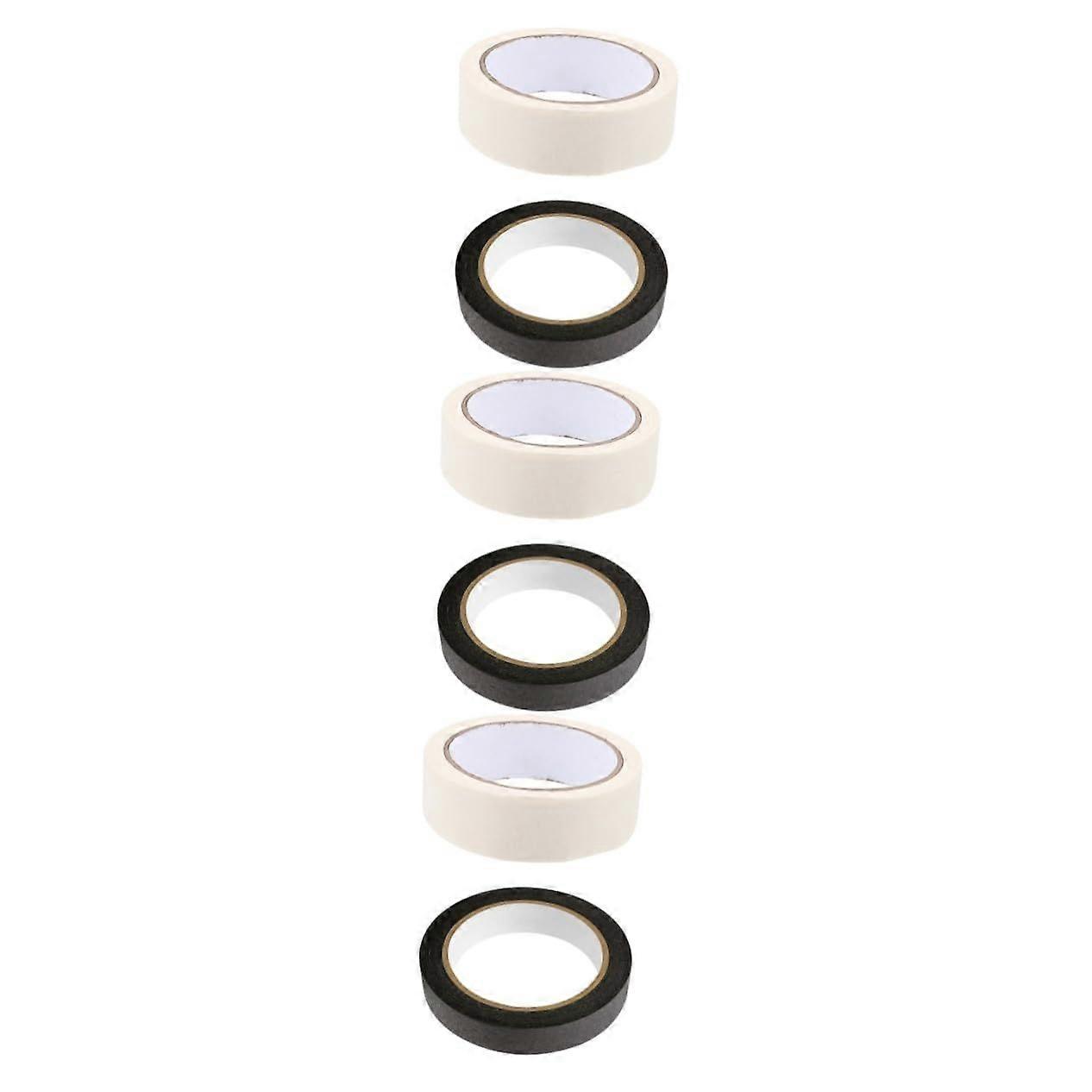 3sets 2 Pcs Colored Painters Tape Self Adhesive Masking Tape Easy to Tear