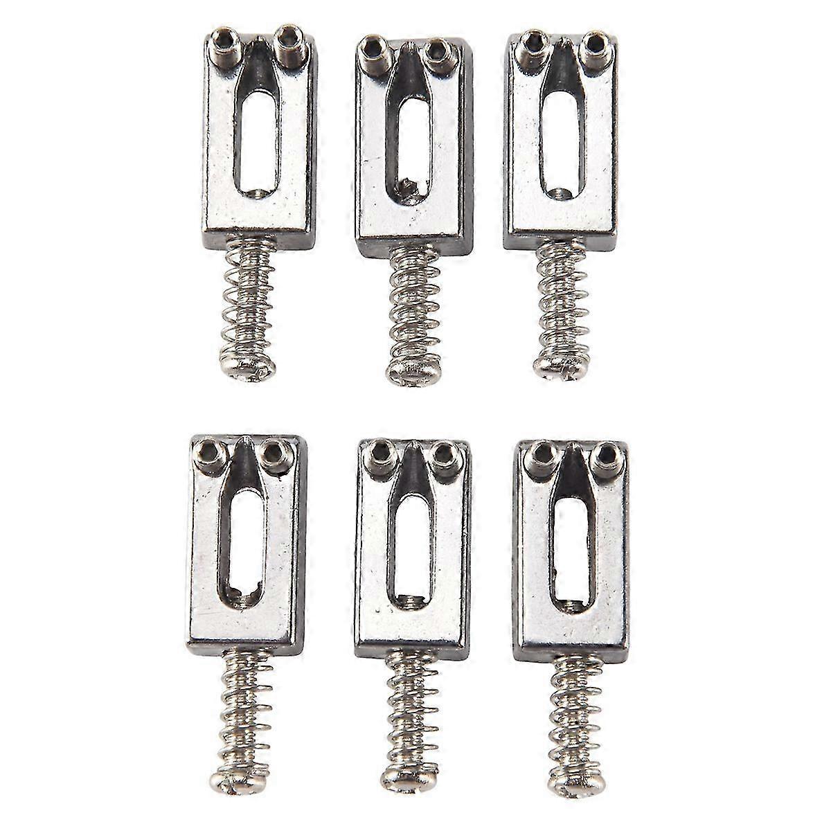 6-częściowy zestaw siodełek do gitary elektrycznej do wymiany Stratocaster Telecaster