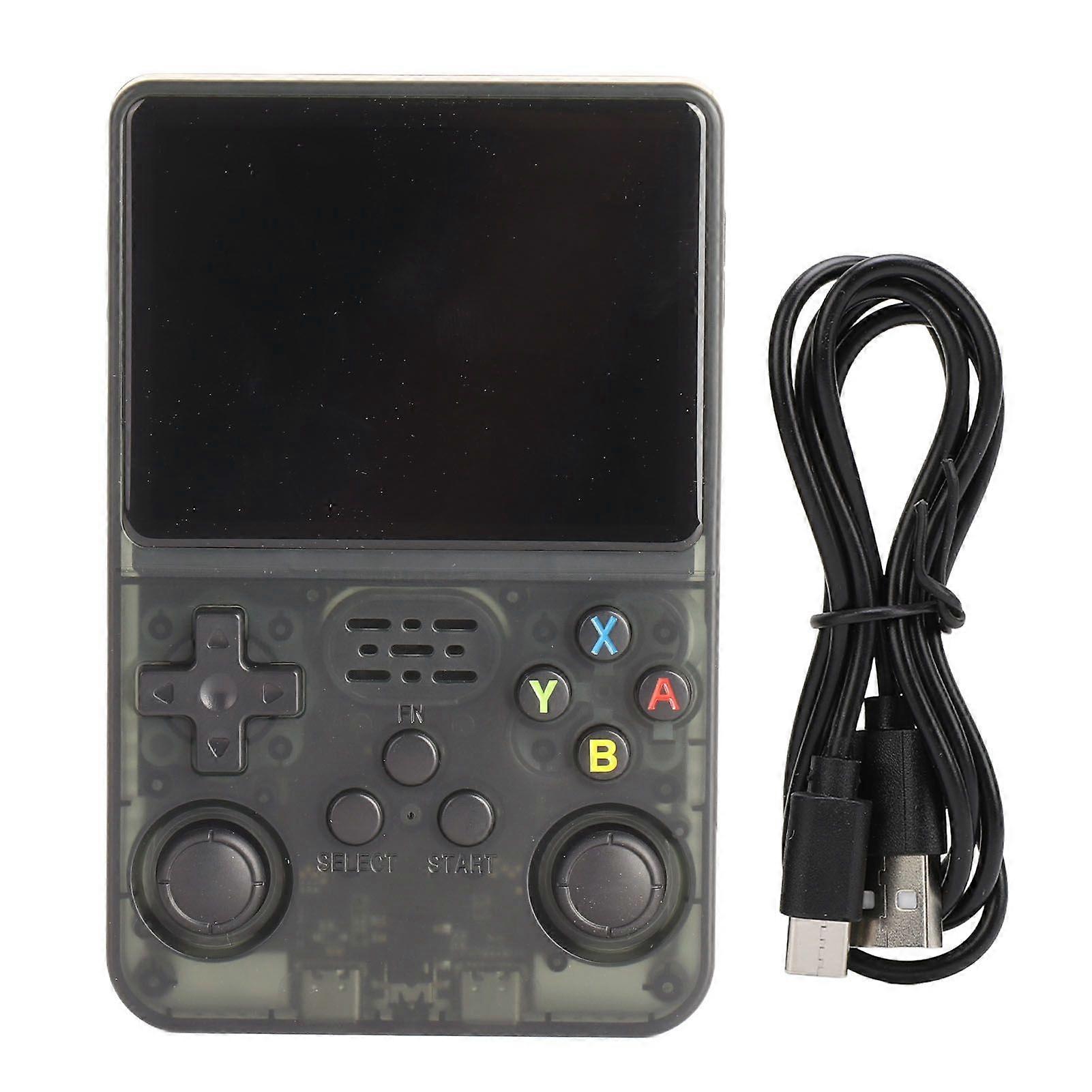 Handheld Retro Game Console for Linux 3.5inch IPS 640x480 Screen 3500mAh USB C Handheld Video Game Console with Dual 3D Joystick