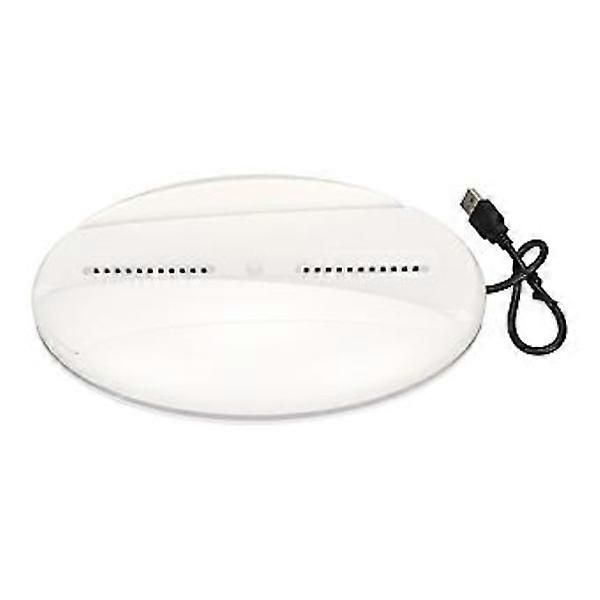 Support vertical à LED pour console PS5, élégant, Plug and Play, avec 3 ports USB 2.0, lumière colorée, blanc