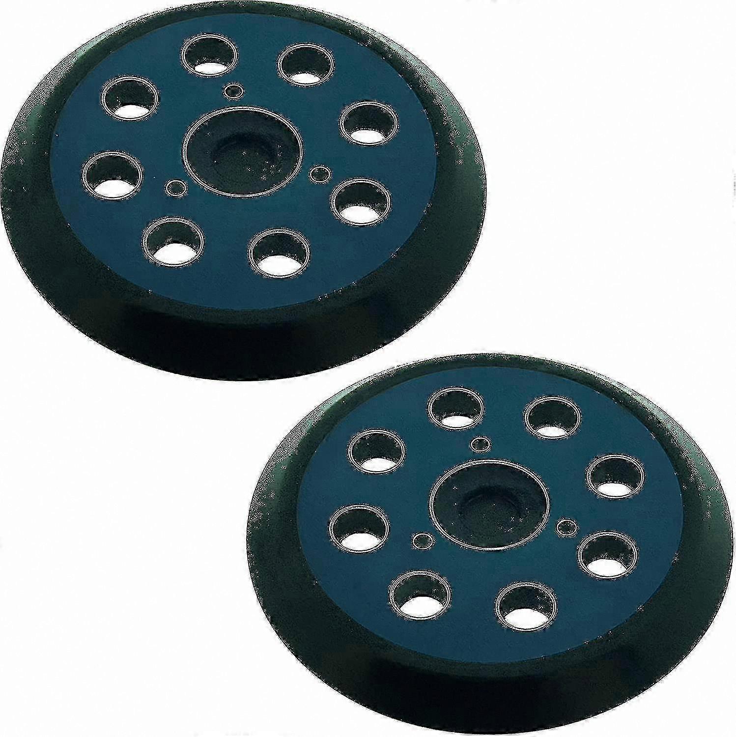 2-Pack 125mm 8-Hole Sanding Pads for Orbital Sanders Compatible with Multiple Models
