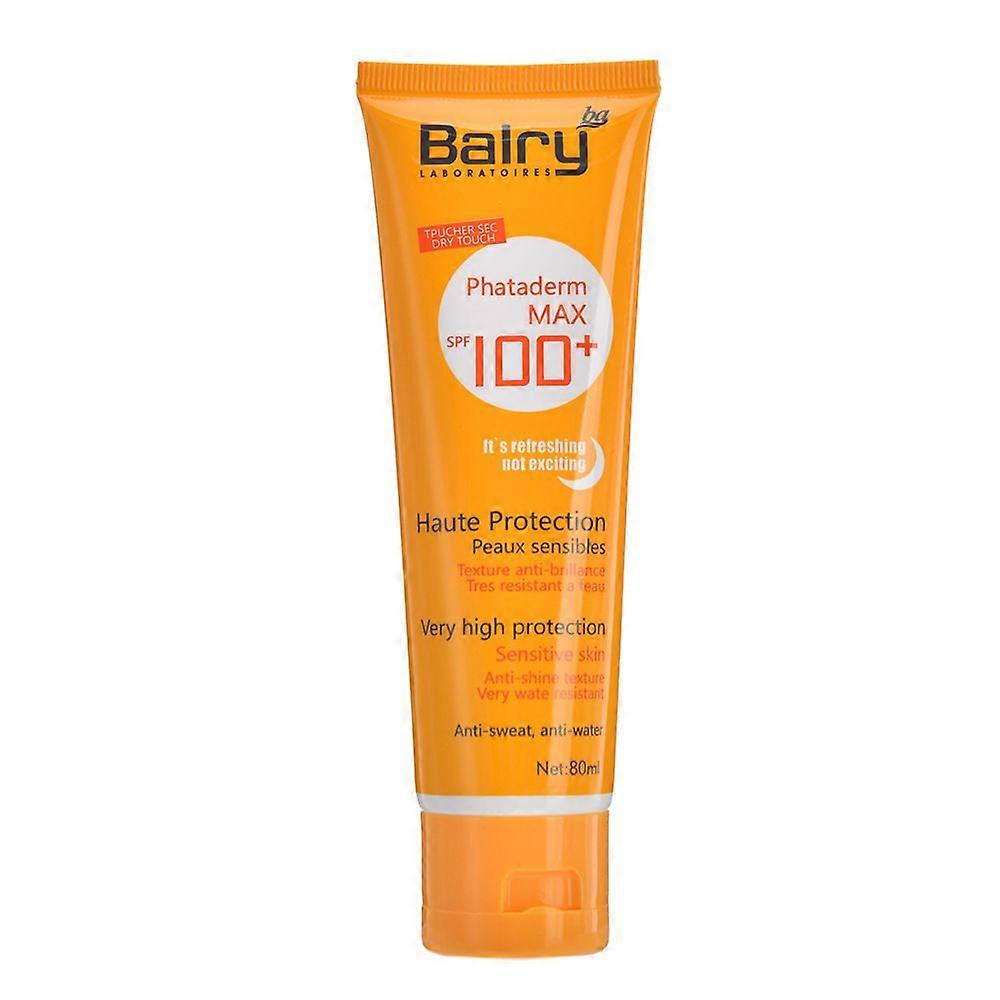 BALRY Moisturizing Sunscreen SPF100 PA++++ Face & Body 80ml 3-Year Shelf Life