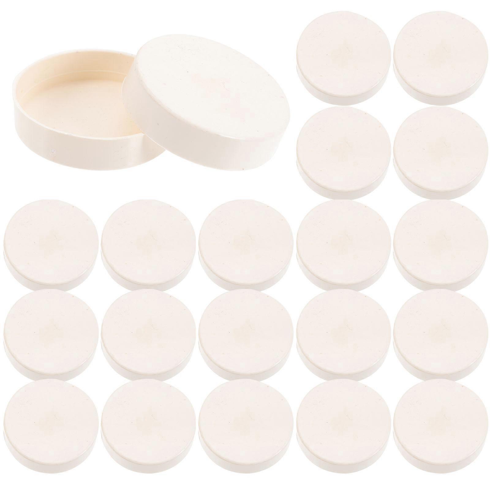 50pcs PVC Fitting Sprinkler End Cap Coupling Tubing Connector Plug