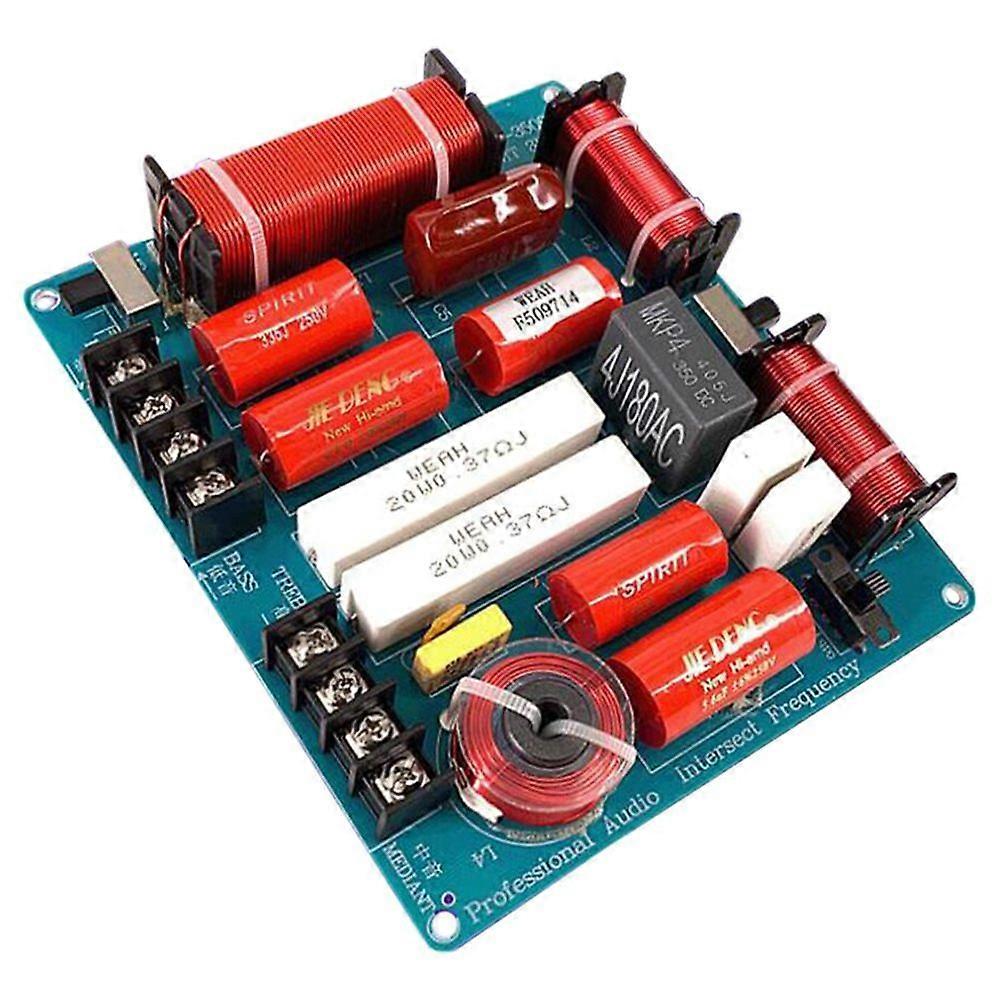 350W 3 Ways Frequency Divider Board KTV Stage Speaker Crossover Audio Treble Mediant Bass 3 Way Cro