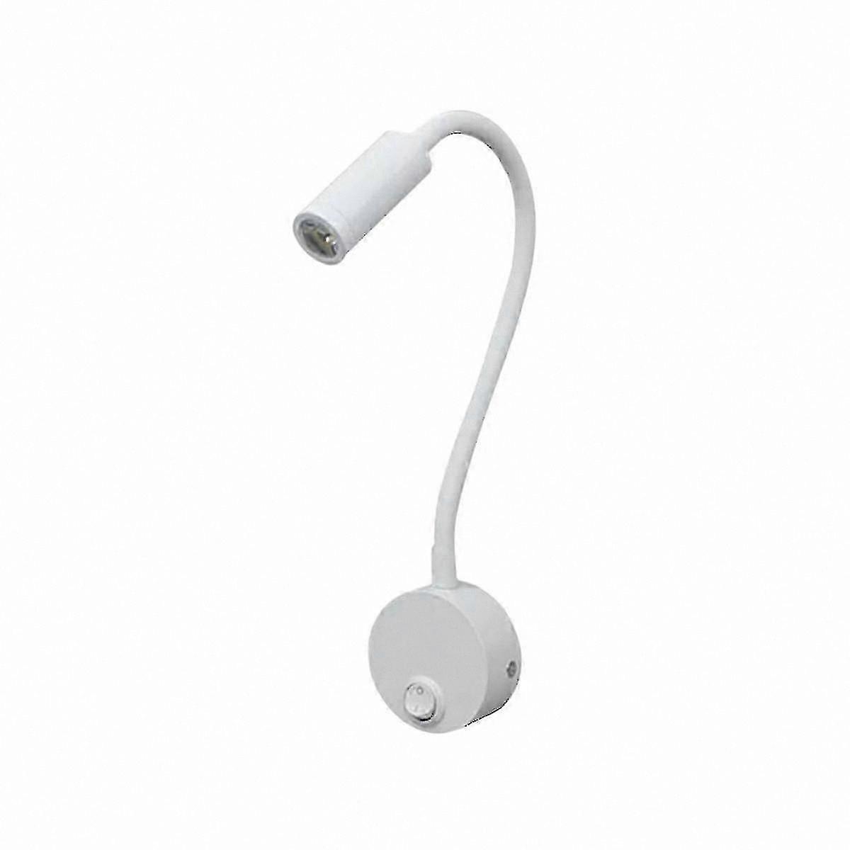 Adjustable Wall Mounted LED Reading Lamp, Flexible Gooseneck Sconce for Bedroom, Office, Workbench, Studio Lighting Solution