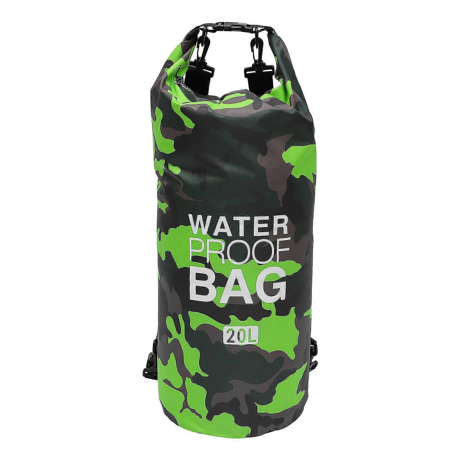 1pc Waterproof Dry Storage Bag Water Floating Swimming Bag 20L