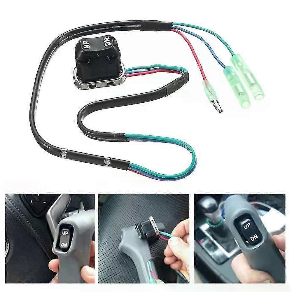 Assembly Tilt Trim Switch 703-82563-02-00 Power Trim Switch 703-82563-01-00 Fit For Yamaha Engine Outboard Motor Remote Controller