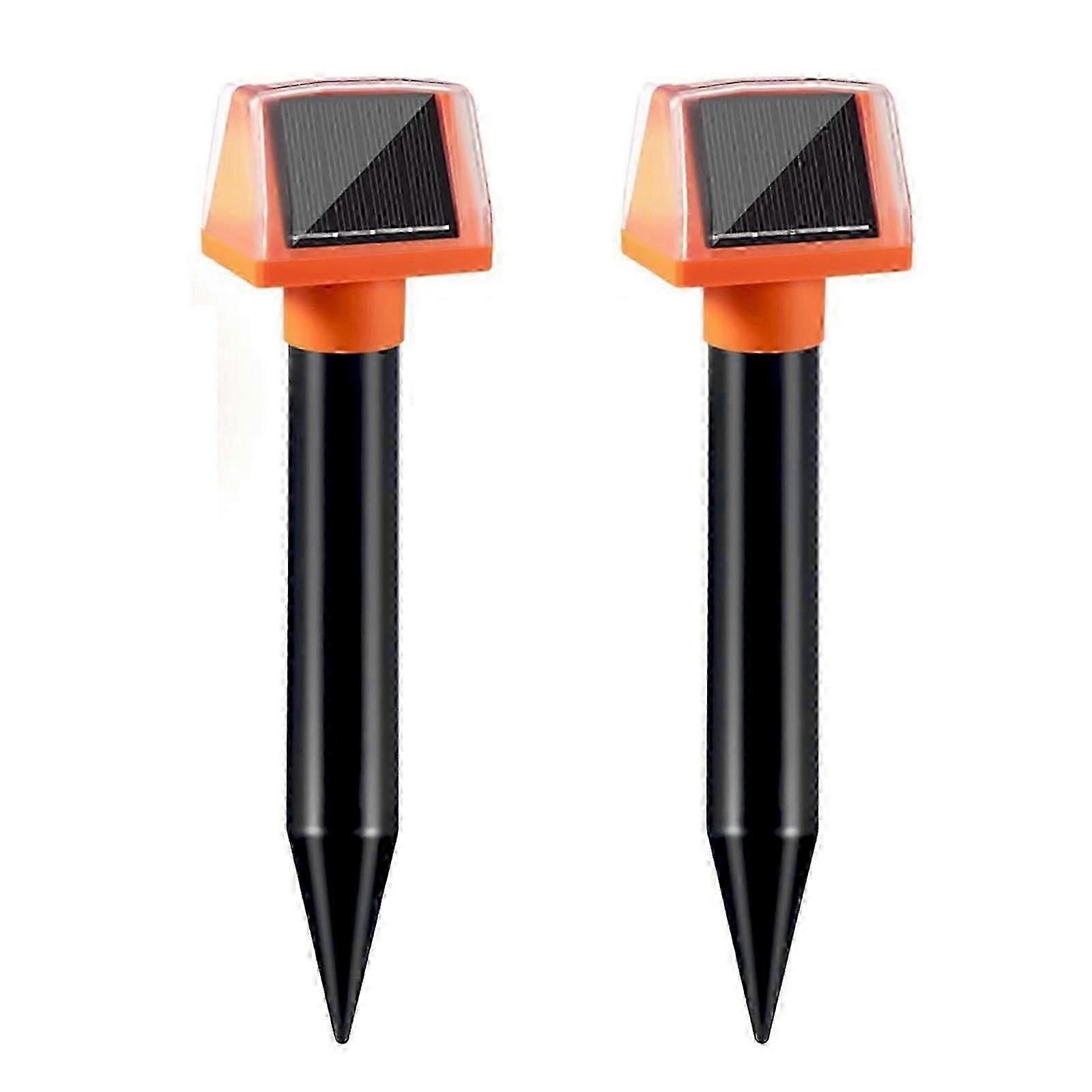 Solar-Powered Wildlife Repeller for Gardens and Farms, Durable ABS Construction