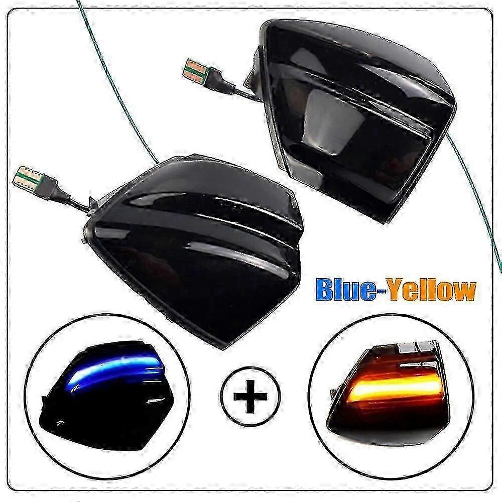 Pair For Ford Kuga 1 Galaxy C-max 2 S-max Led Dynamic Turn Signal Light Door Wing Mirror Blinker Indicator Lamp Repeater YaloP2025041800346