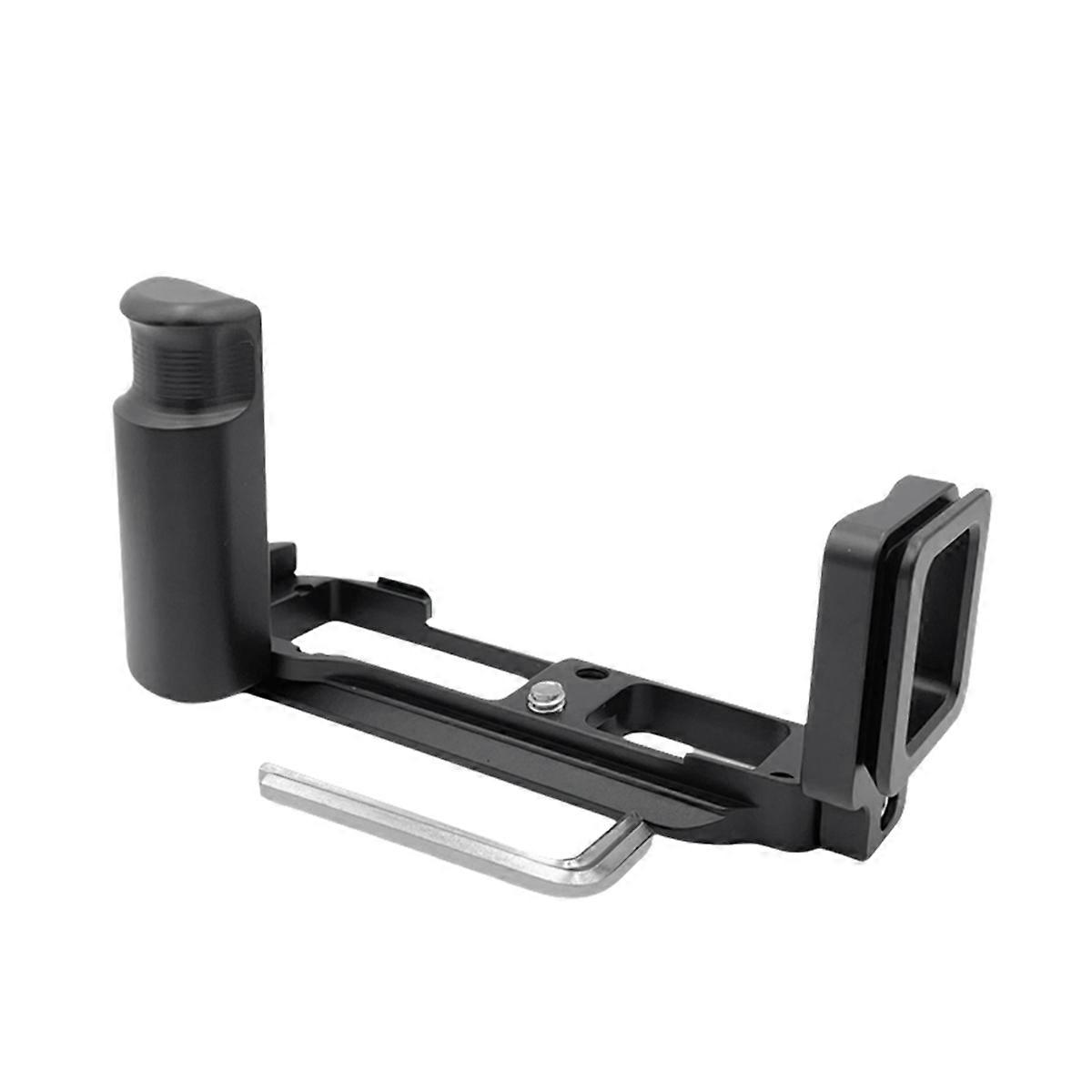 Camera Grip L Bracket for E-M10 I/II Camera L Bracket Hand Grip Quick Release Plate Camera Accessories Black