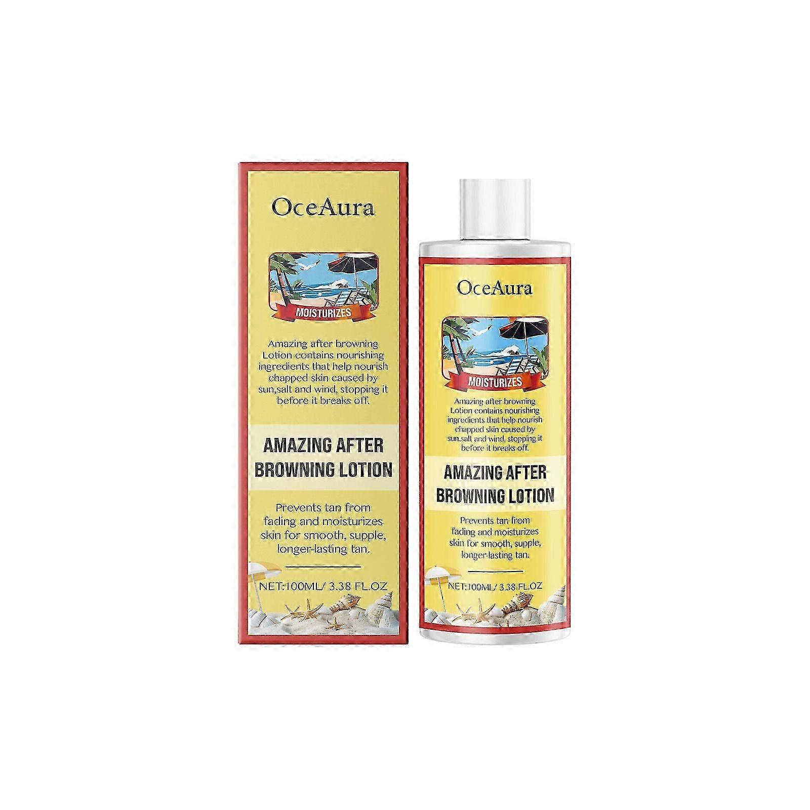 Body Lotion, Tanning Lotion Self Tanner - Browning Lotion with Coconut Oil - Amazing After Browning Lotion - Prevents Tan From Fading and Moisturizes