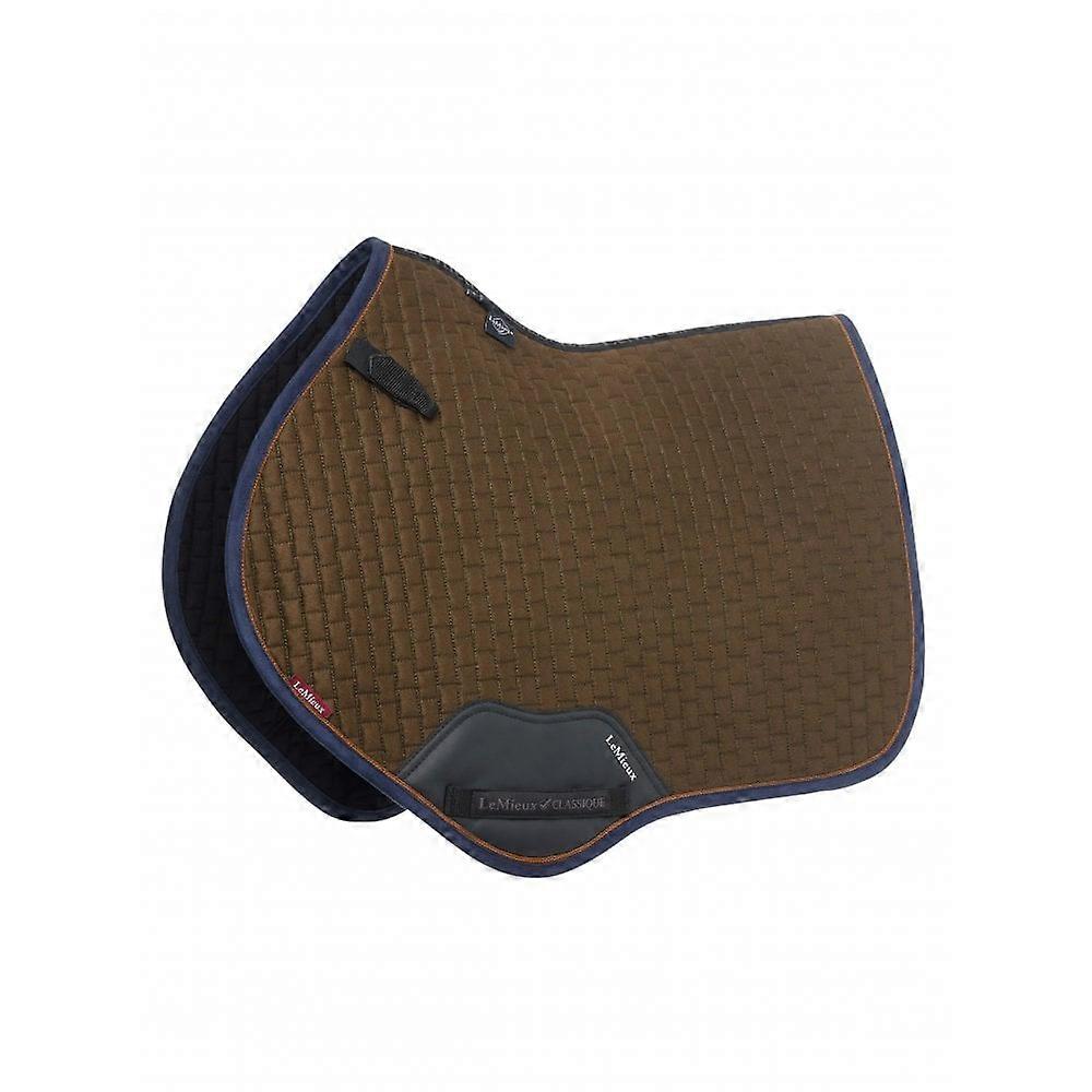 LeMieux Lemieux Suede Close Contact Square Saddlepad - Alpine