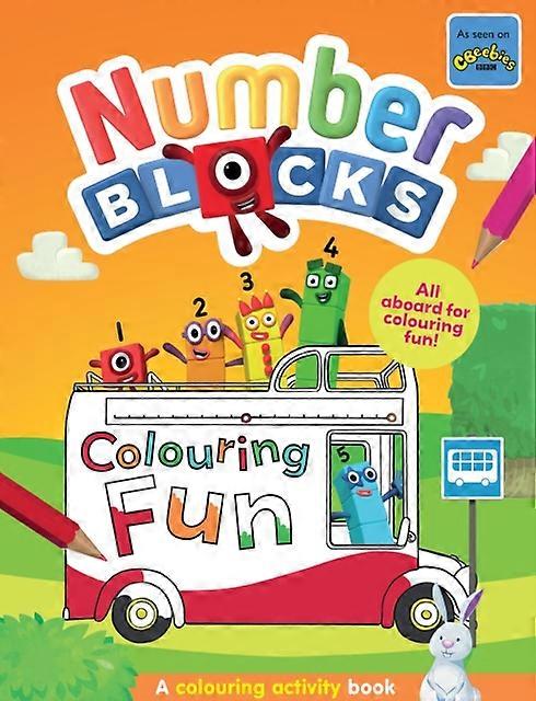 Numberblocks Colouring Fun A Colouring Activity Book by Sweet Cherry Publishing Paperback