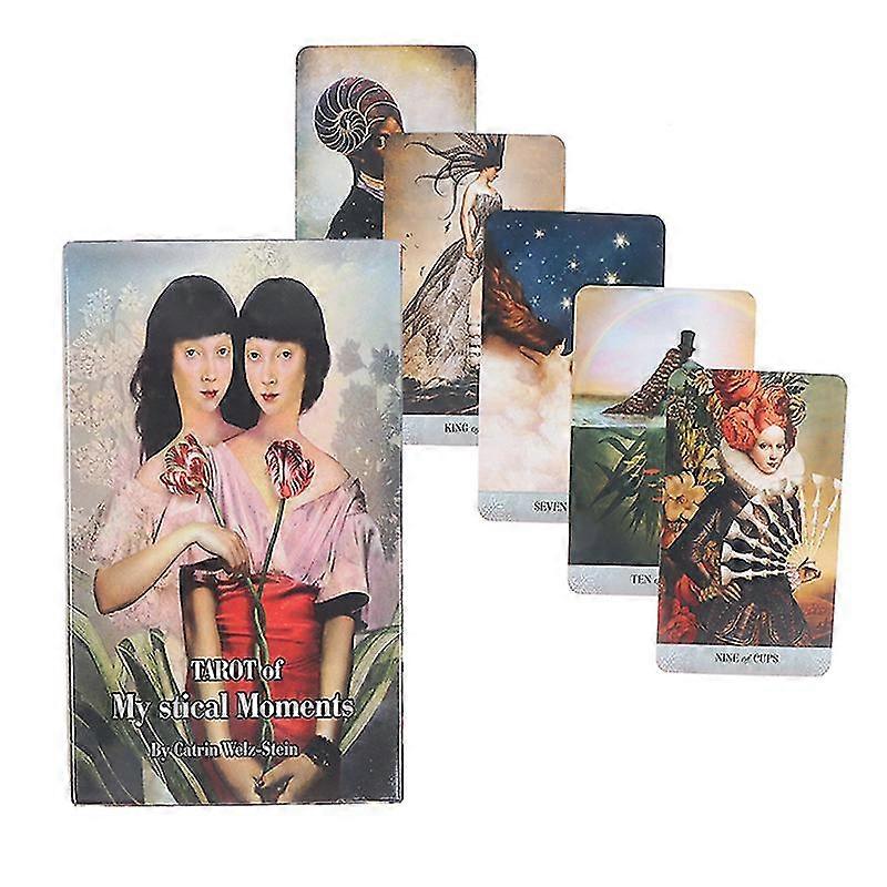 Tarot of Mystical Times Oracle Cards Party Prophecy Divination Board Game Cards 2025