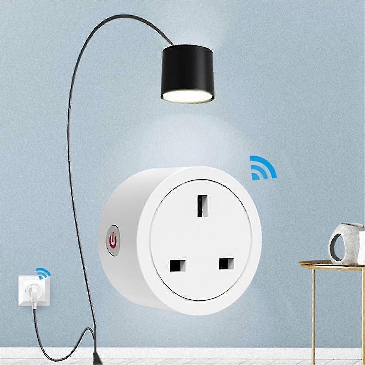 MATTER WiFi Socket Graffiti Smart APP Remote Timing Multifunctional 16A Power Meter Function Socket