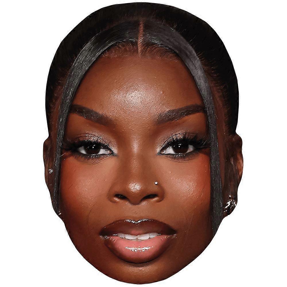 Olandria Carthen (Makeup) Celebrity Mask, Flat Card Face