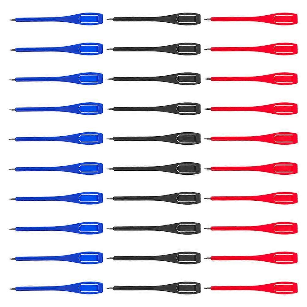 Portable Golfs Pencils Scoring Pencils for Golfs 30Pcs Multi-Functional Plastic