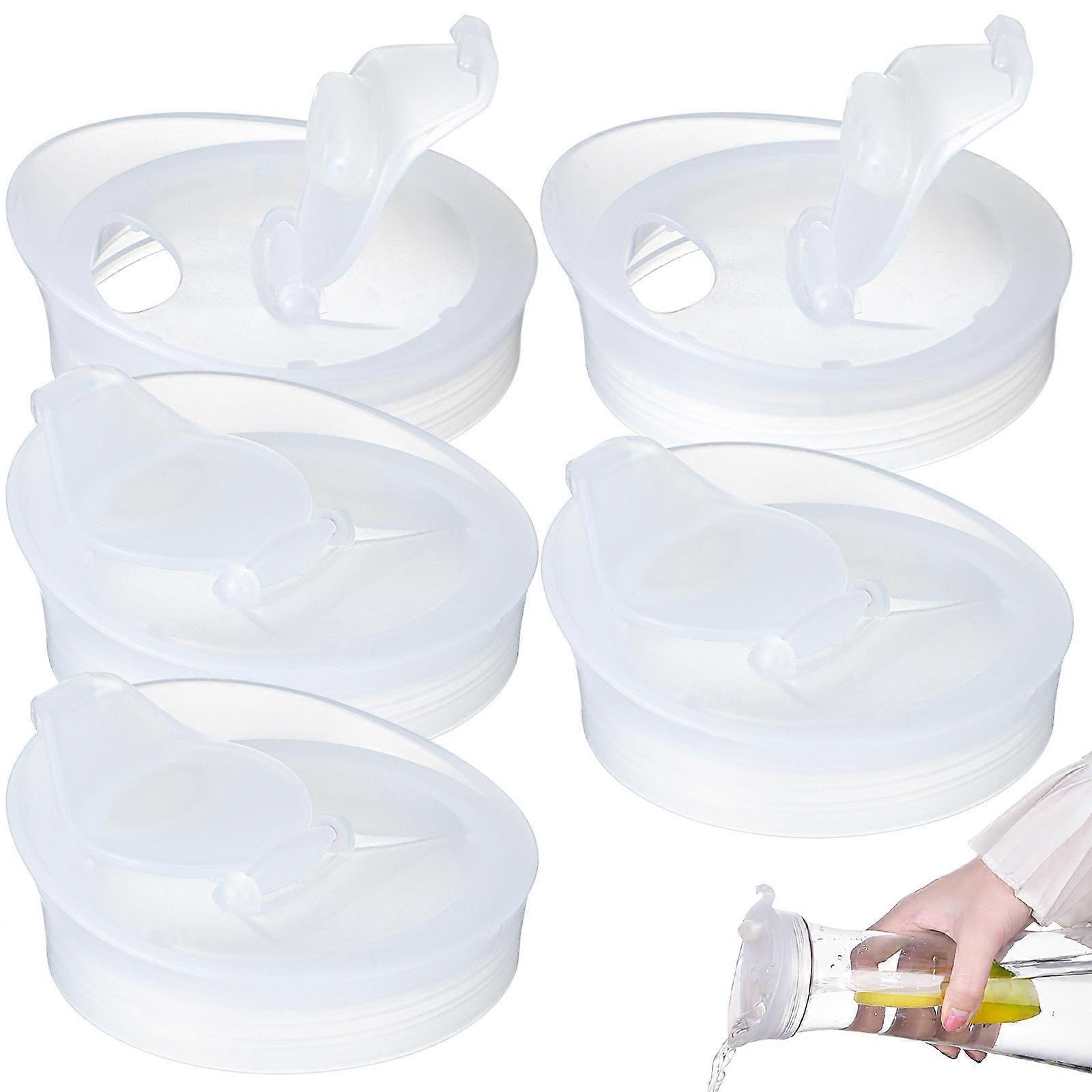 Water Pitcher Cover Replacement Lid for Home Use 10Pcs