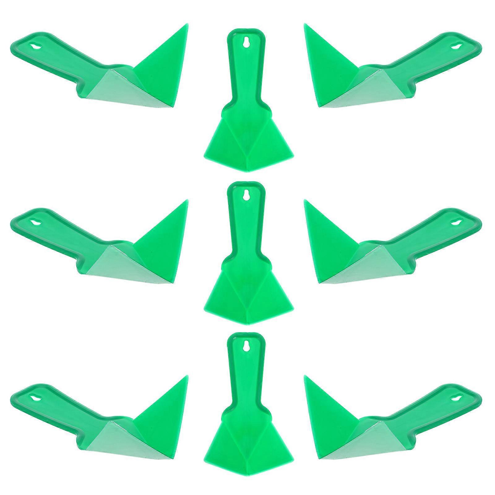 Mudding Corner Tool Corner Trowel Drywall Outside Home Improvement Tools Plastic Green Removing Grout 10Pcs