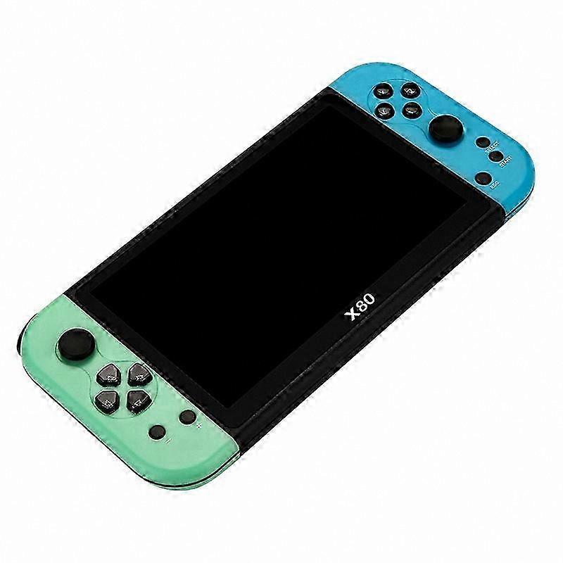 HD Retro Gaming Device with 7" Display & 20000+ Games, Portable System for All Ages