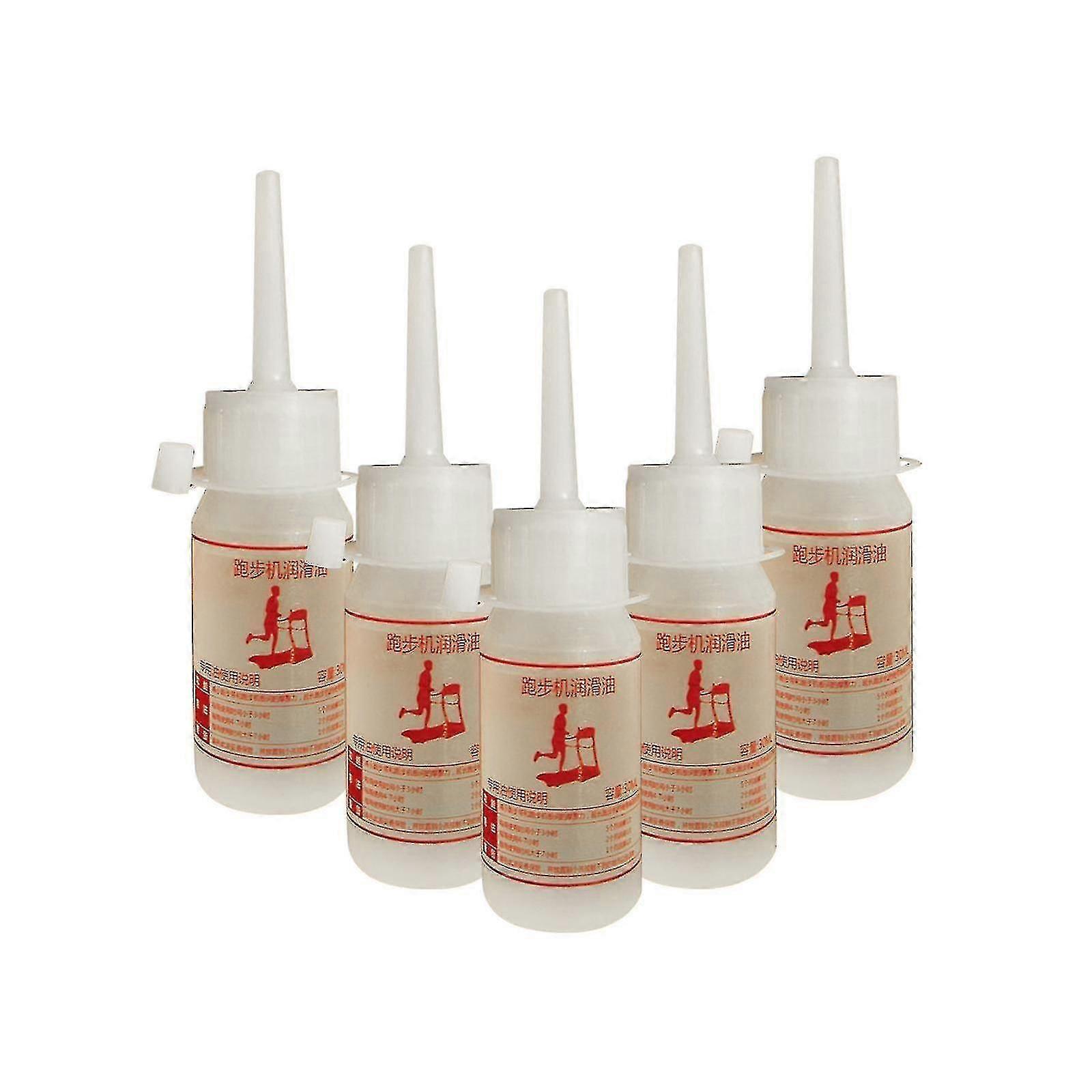 5x Aceite de silicona para cinta de correr, accesorios para cinta de correr