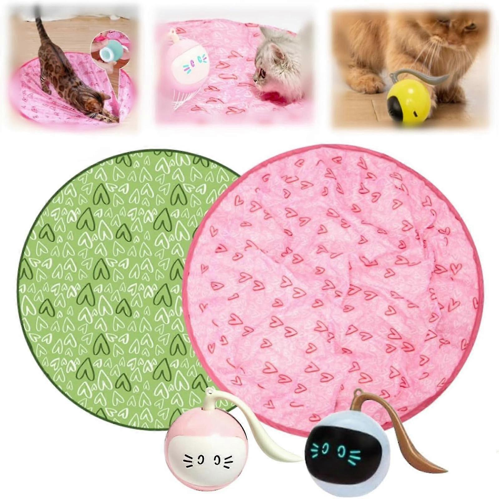 Magic Ball Cat Toys, Cat Toy, Interactive Cat Hunting Toy, Rechargeable Moving Cat Toys