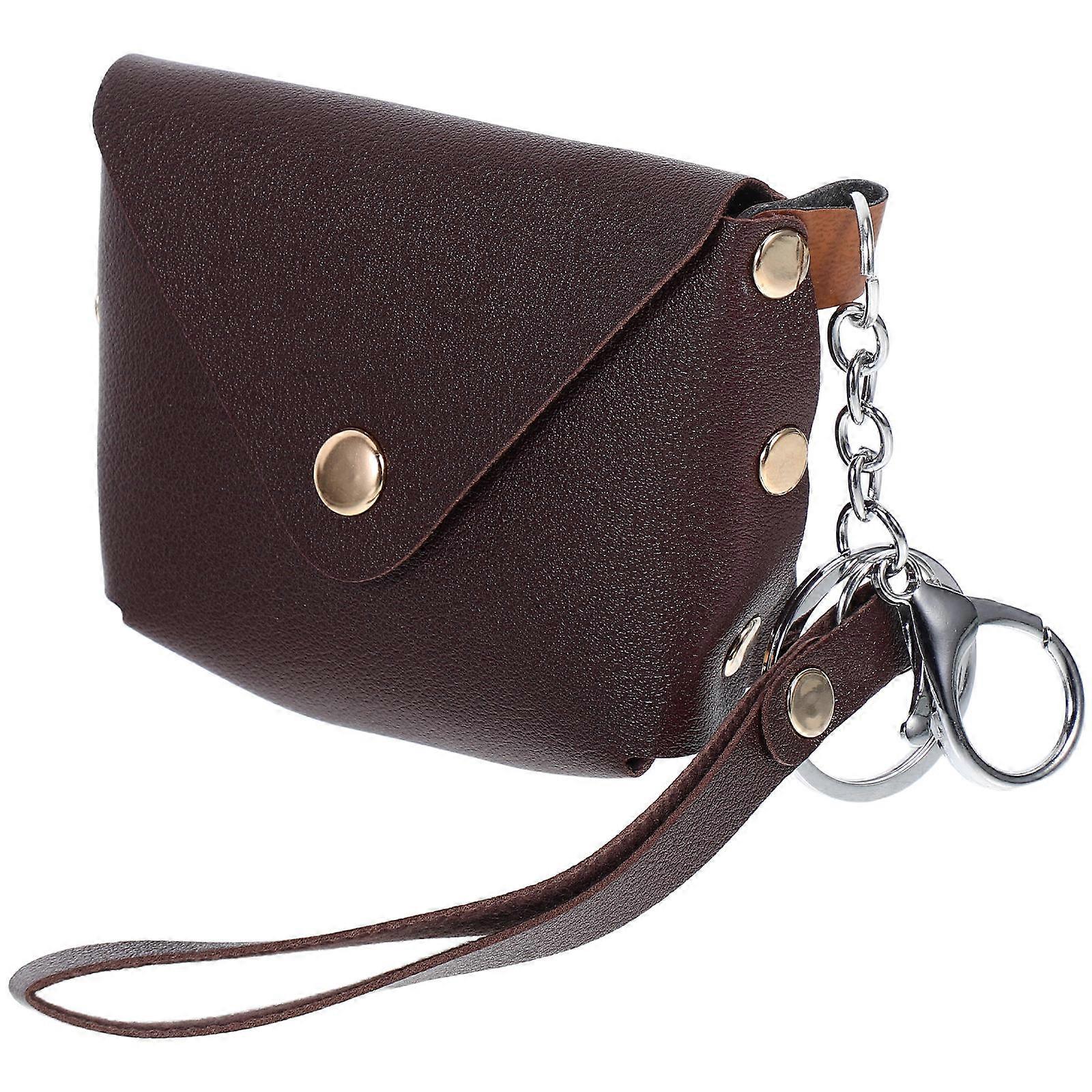 Wallet Key Chain Versatile Mini Wallet Portable Coin Storage Cute Bag Charm Shopping 1Set