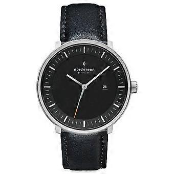 Nordgreen Copenhagen - PH40SILEBLBL - Polshorloge - Heren - Quartz - PHILOSOPHER