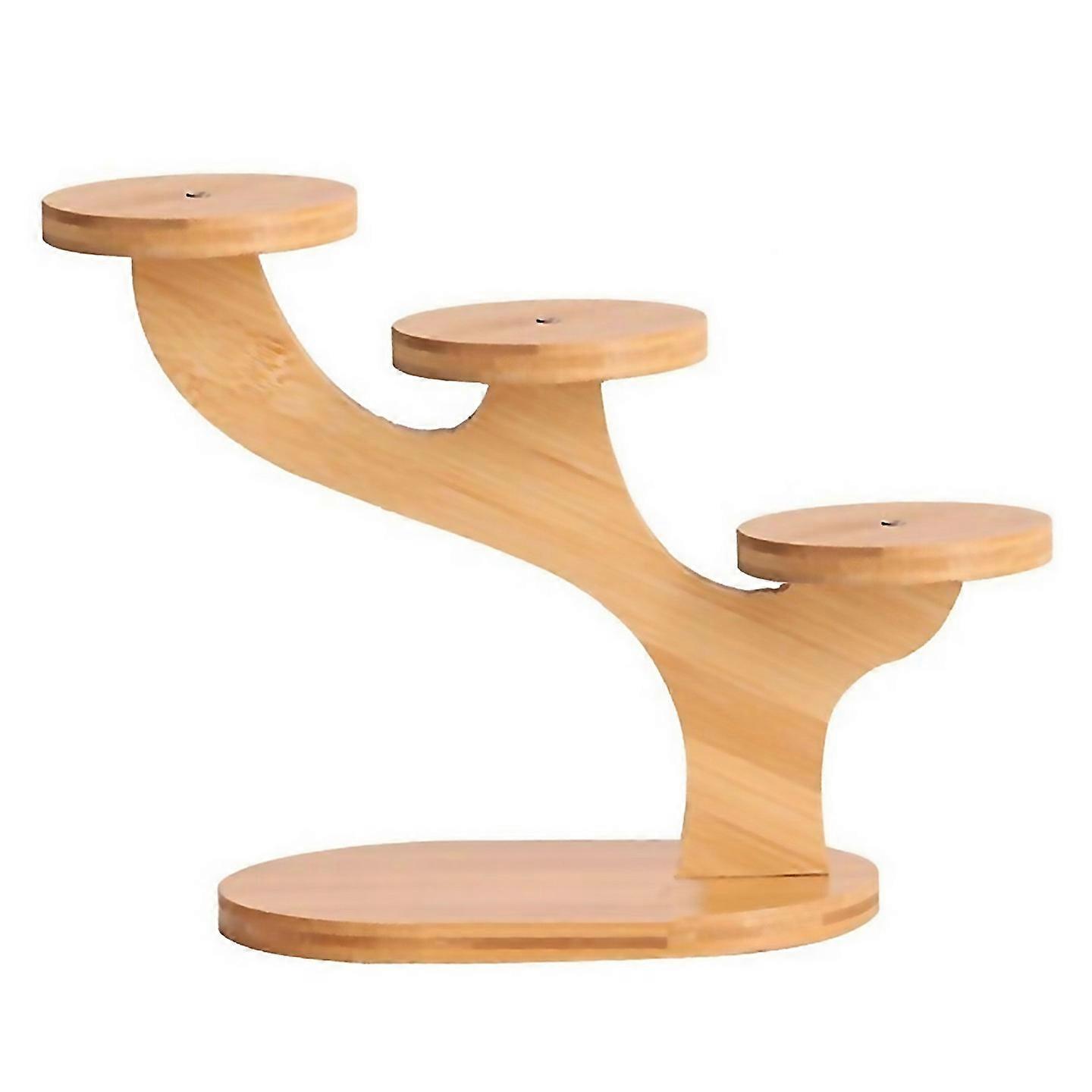 For Show Shelf 3layer Wooden Plant Display Stand