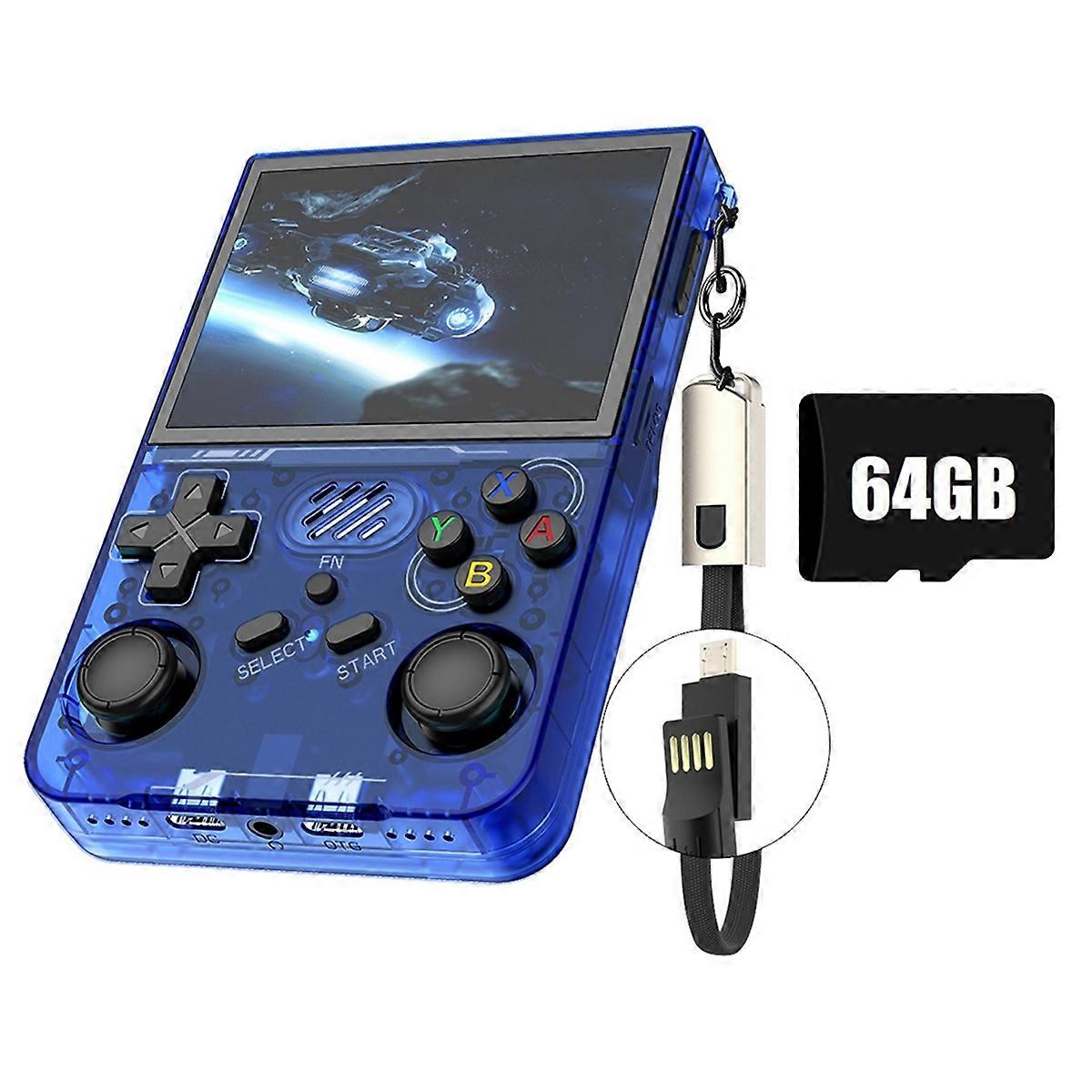 R36XX Retro Handheld Game Console 64G 20000+Games 3.5 Inch Screen WiFi Linux Portable Pocket Video P