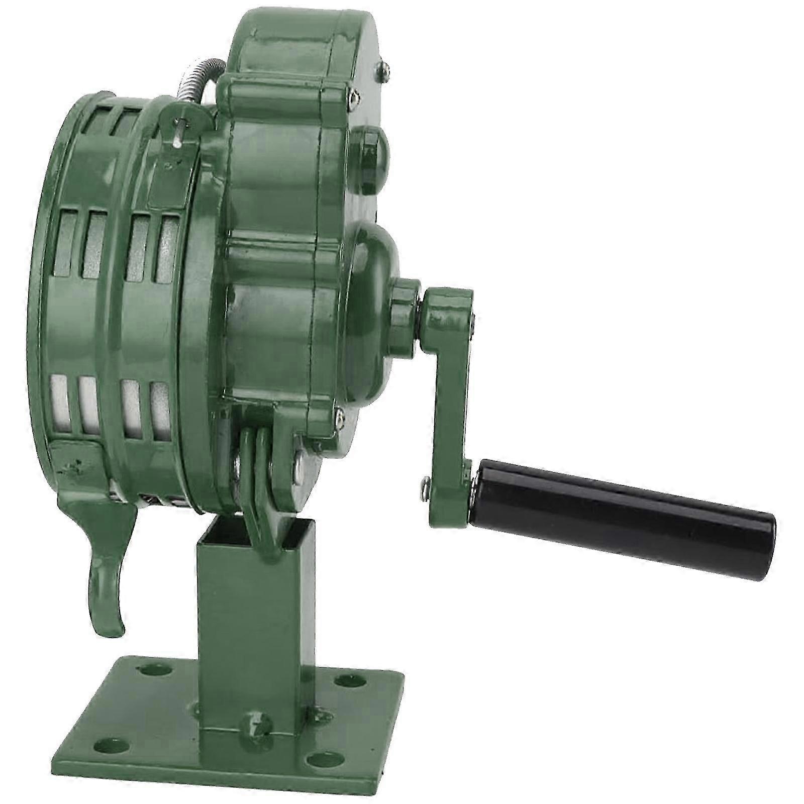 Emergency Alarm Tool 110dB Hand Crank Siren Red Manual Operated Alarm For Security Outdoor Survival Multicolor Cs