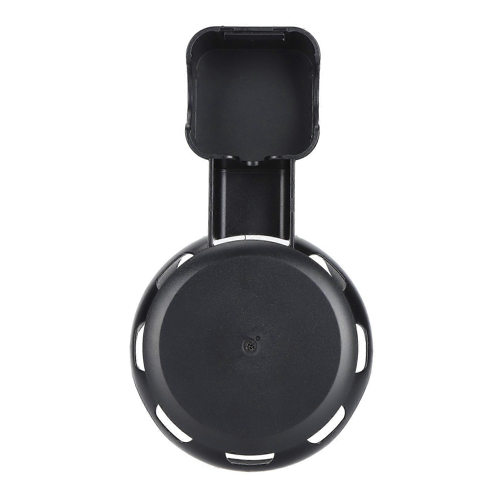 Outlet Wall Mount Holder Smart Home Outlet Wall Mount Stand for Dot 3rd GenerationBlack