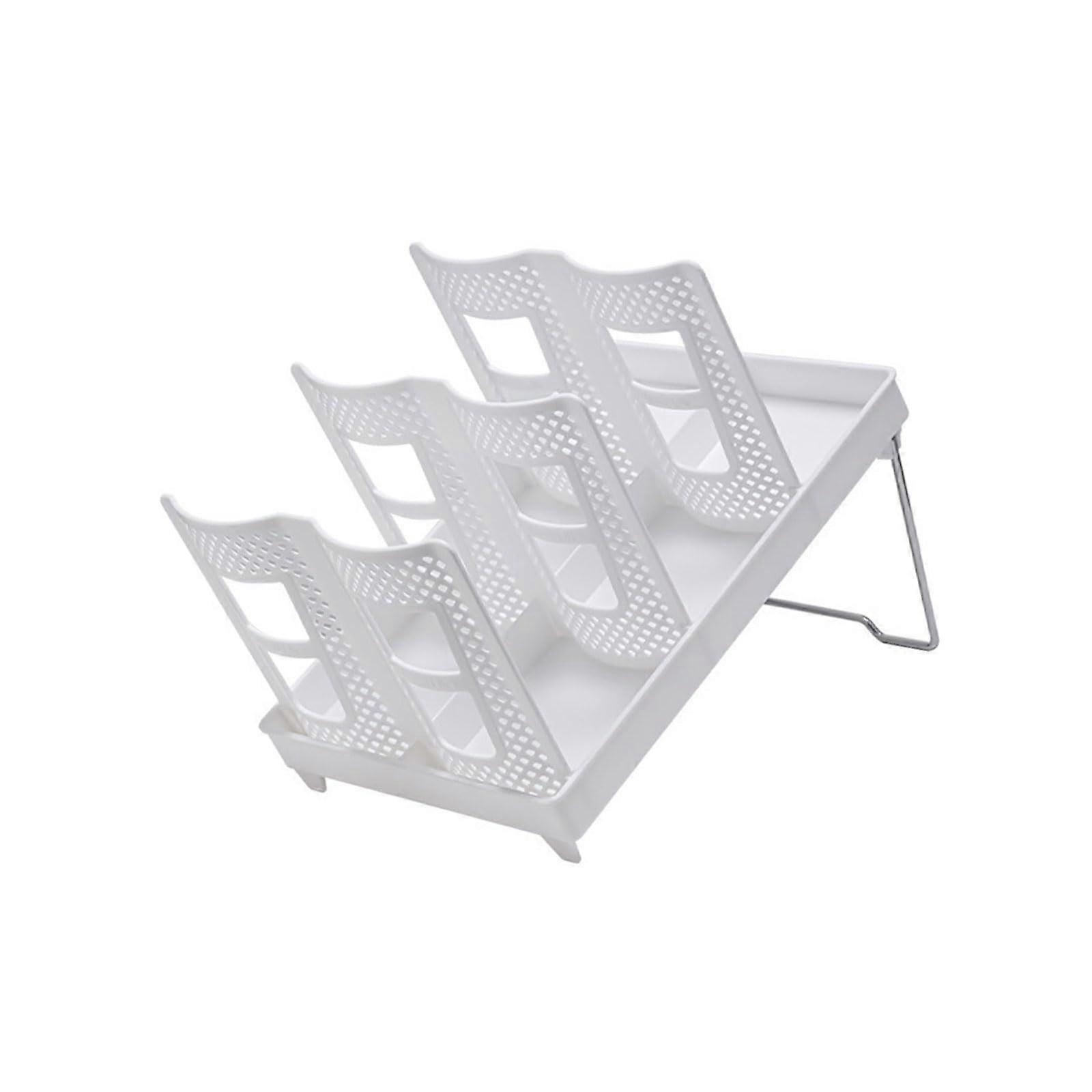 Space Saving Paper Cup Holder And Lid Organizers Foldable Cup Dispenser For Home Office Or Cafe With 6 Inch