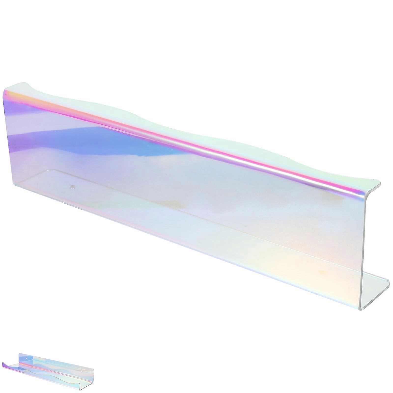 Wall Acrylic Shelf for Storage Use 5Pcs Colorful Vinyl Record Organizer