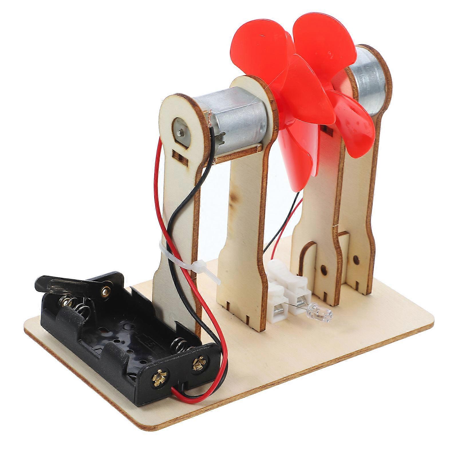 Wind Generator Small Wind Motor for Educational Experiment 5Pcs Pack