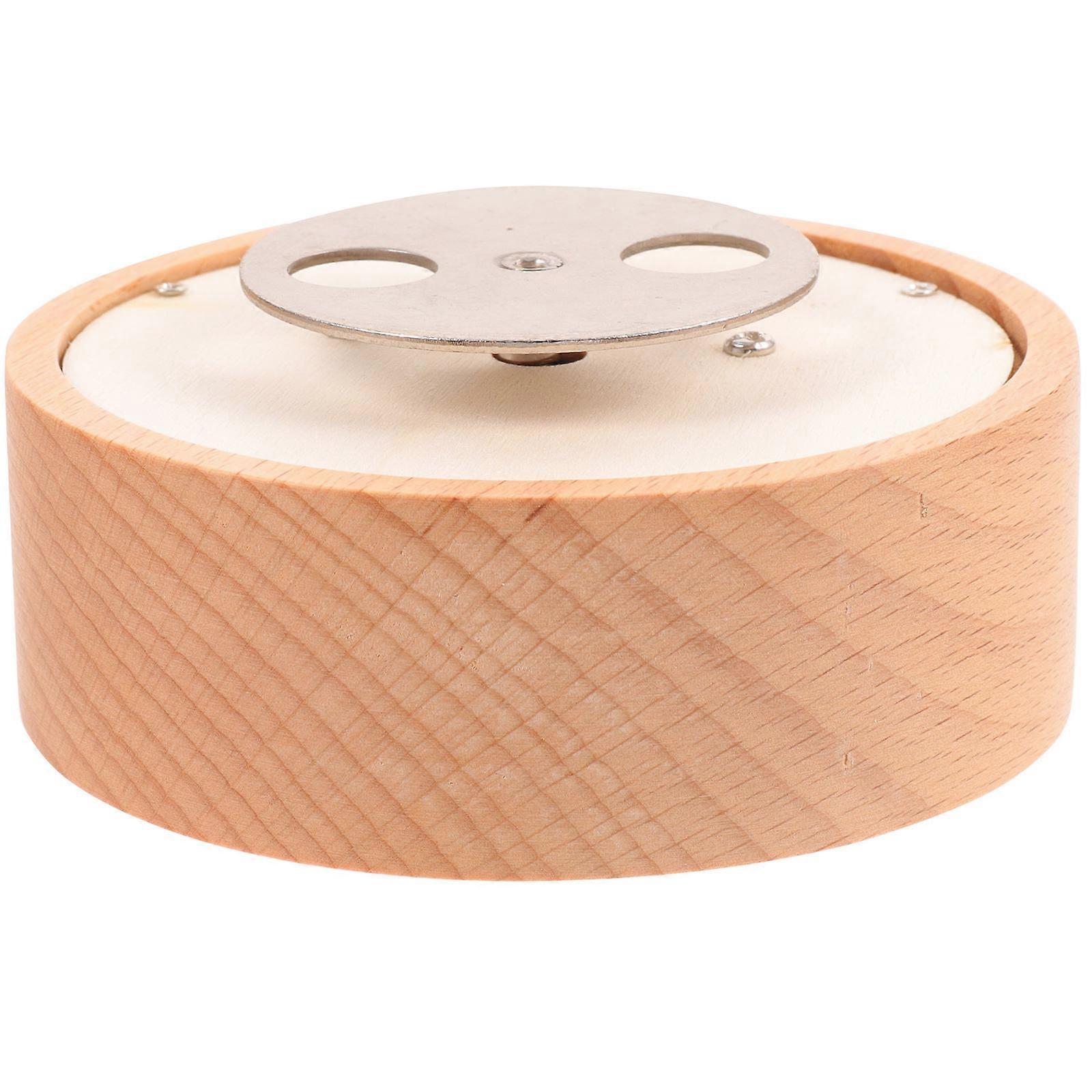 Rotatable Music Box Base for DIY Use with 3Pcs Light
