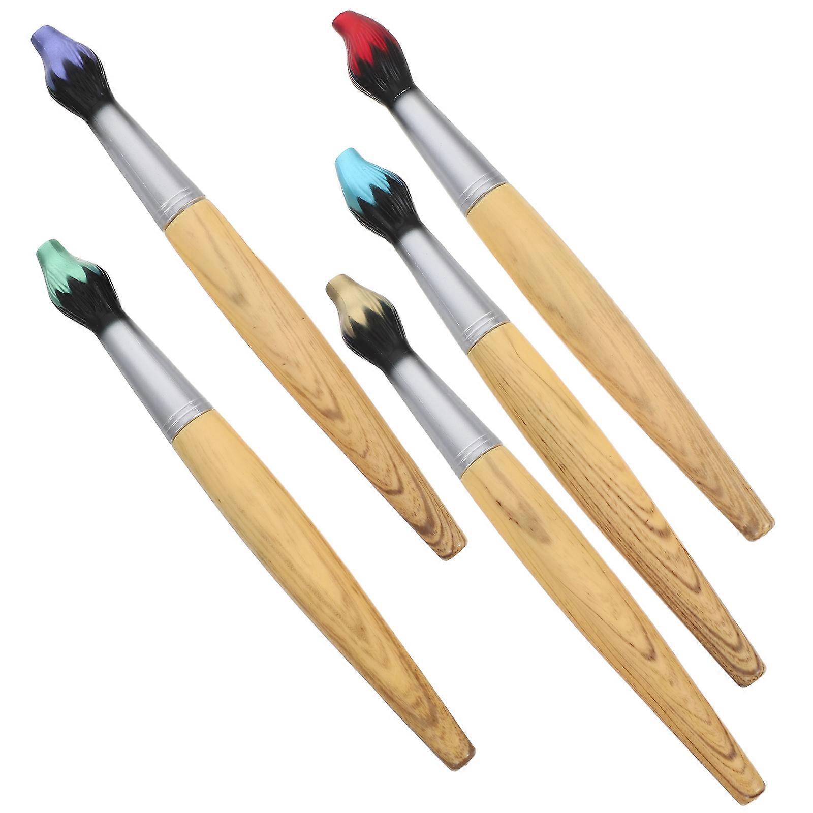 Creative Wood Ballpoint Pens Multifunction Writing Pens 15Pcs