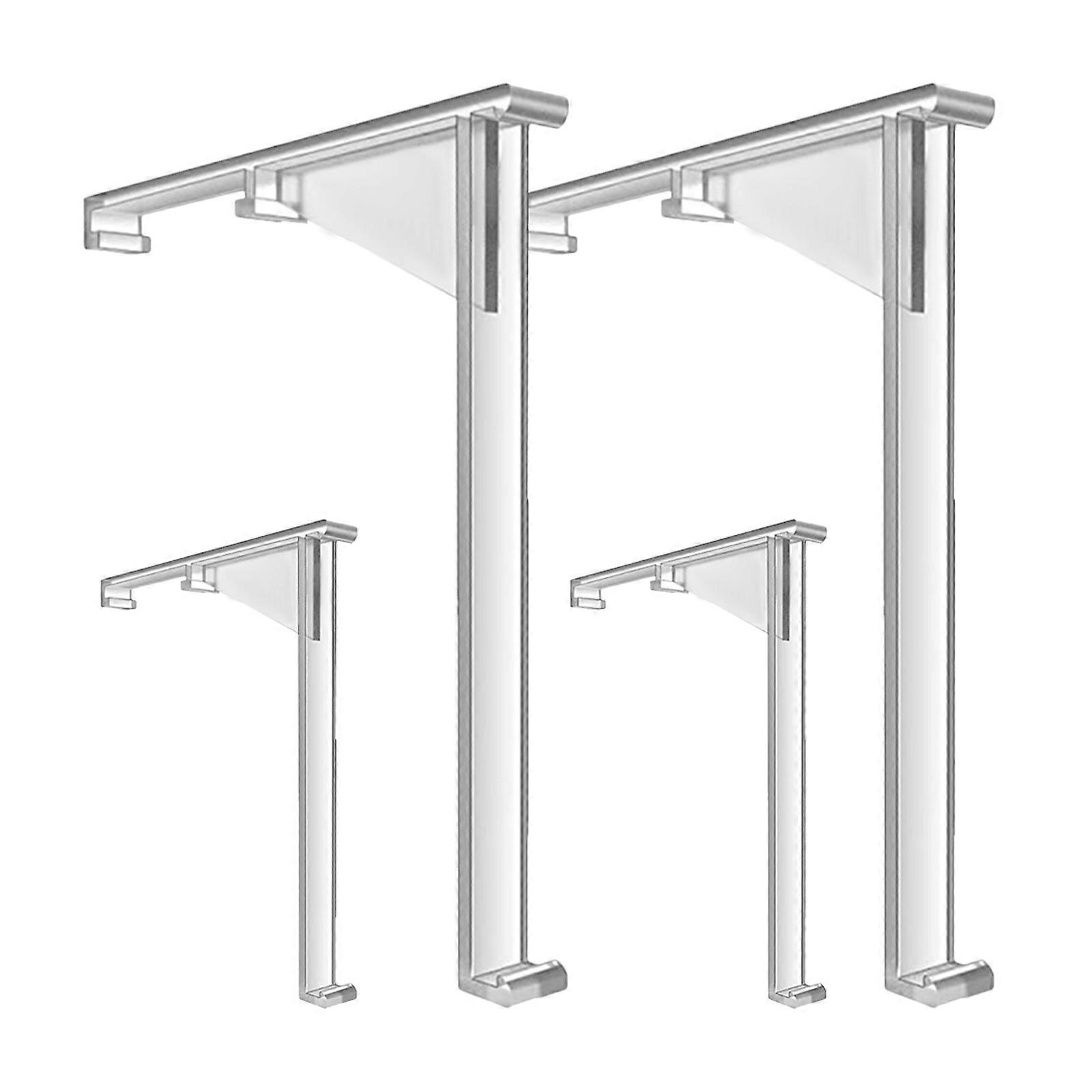 Blind Organization Valance Clips For Hanging Blinds Sturdy Material Not Easy To Deform Or Break Transparent Color 4Pcs