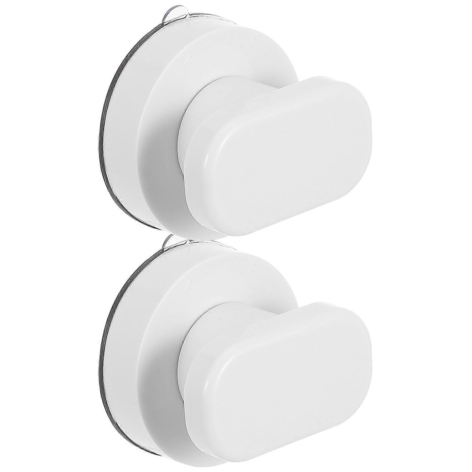 Suction Handles for Cabinet Doors Using ABS Material 8Pcs White Cups