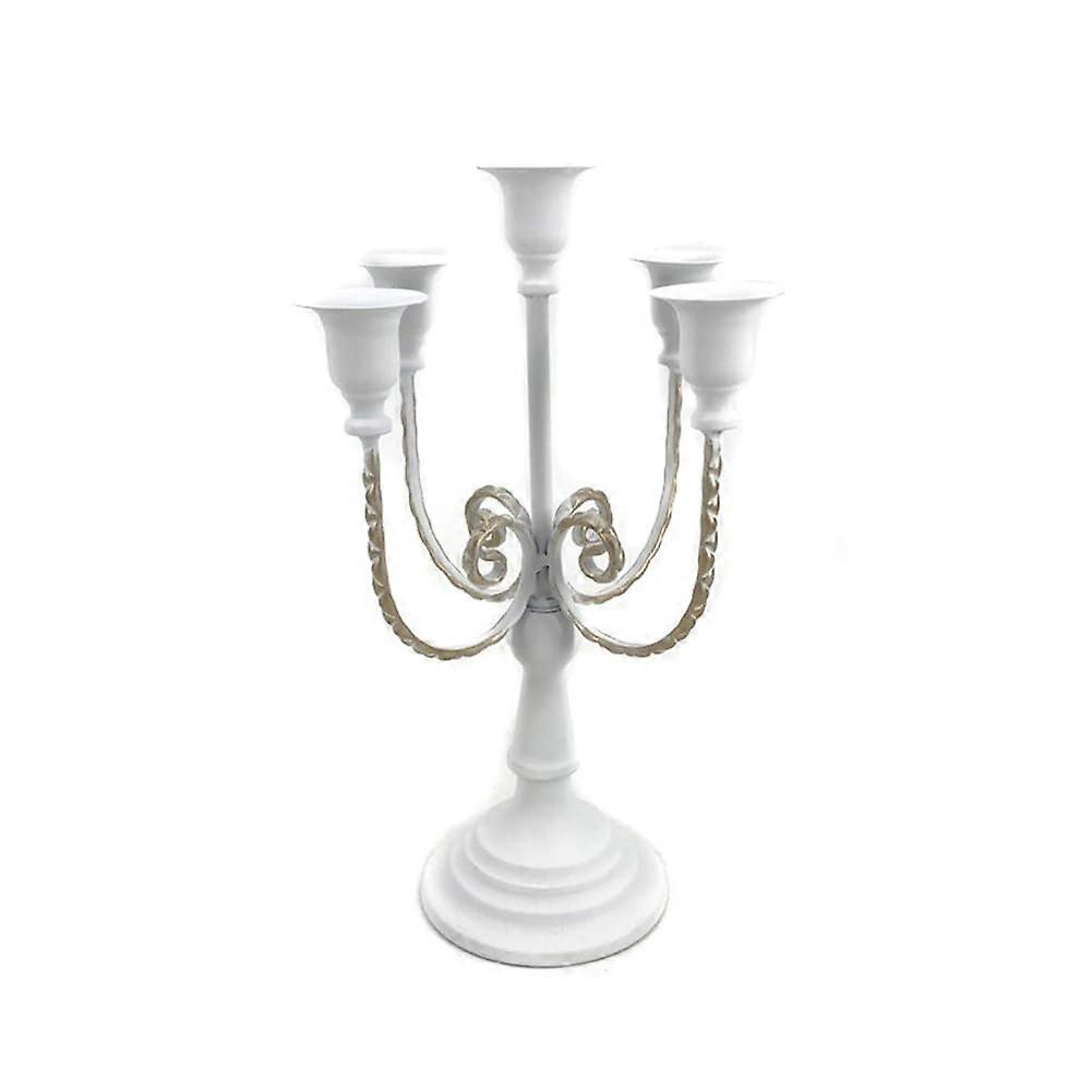 Candelabra 1Piece Vintage White Table Decor Wedding Decor