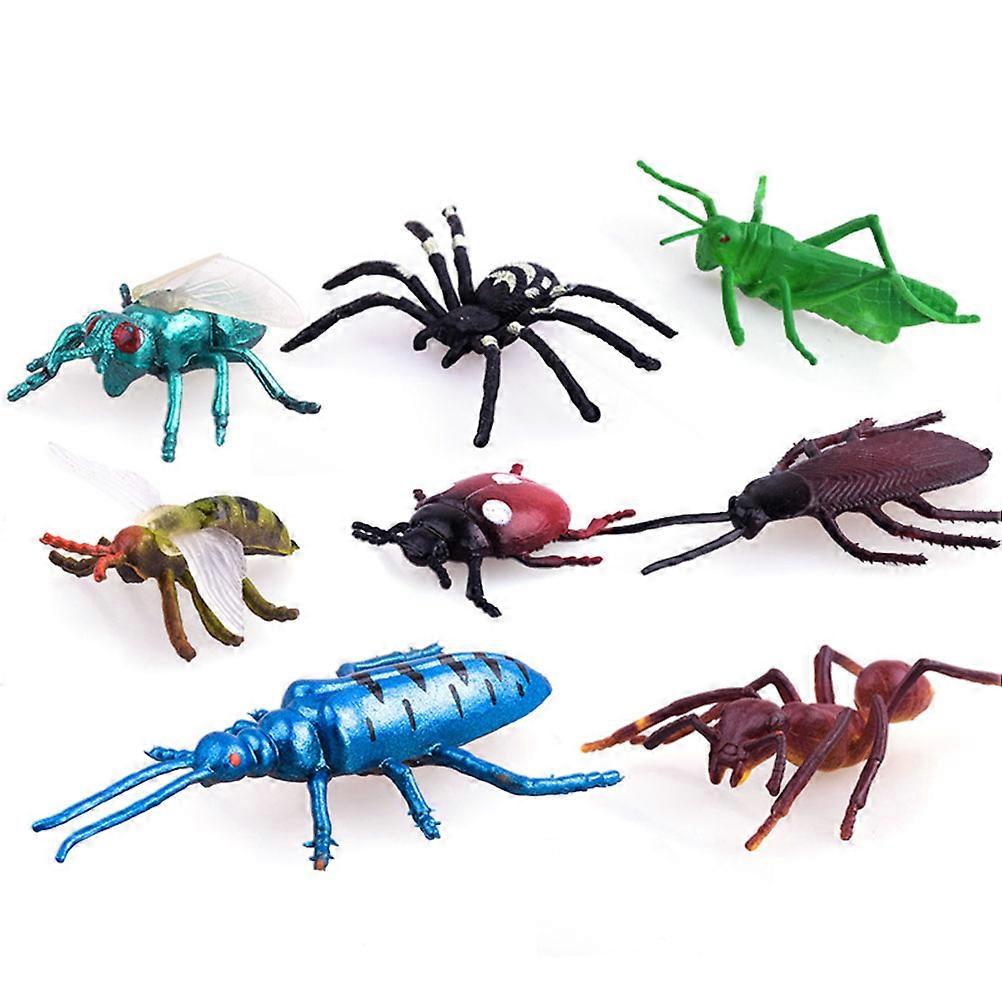 Toy Figures Insect Model for Kids Playing 12Pcs Simulated Mini Models