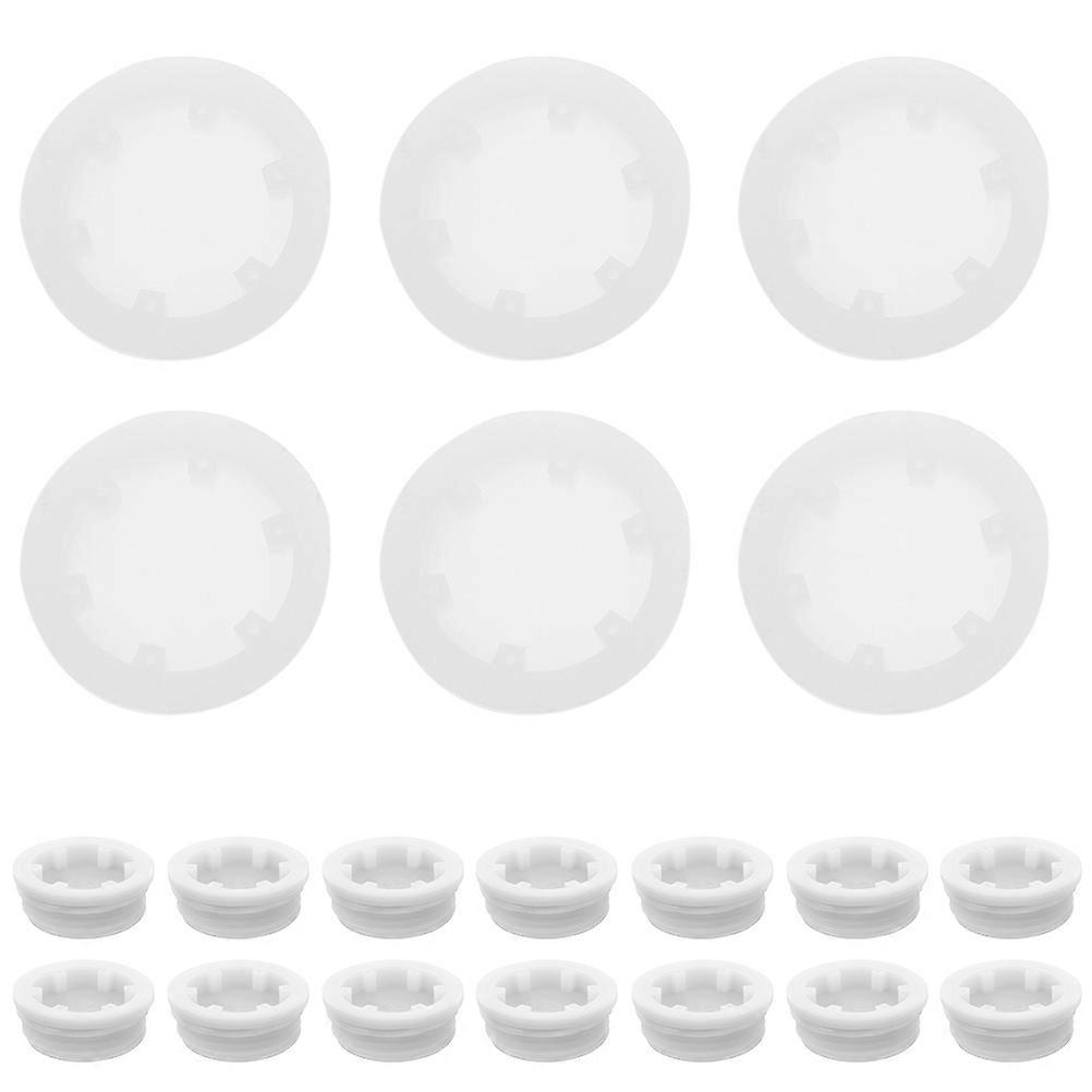 Storage Bucket Lid Screw Seal Lids for Industrial Use 40Pcs Plastic Drum Caps