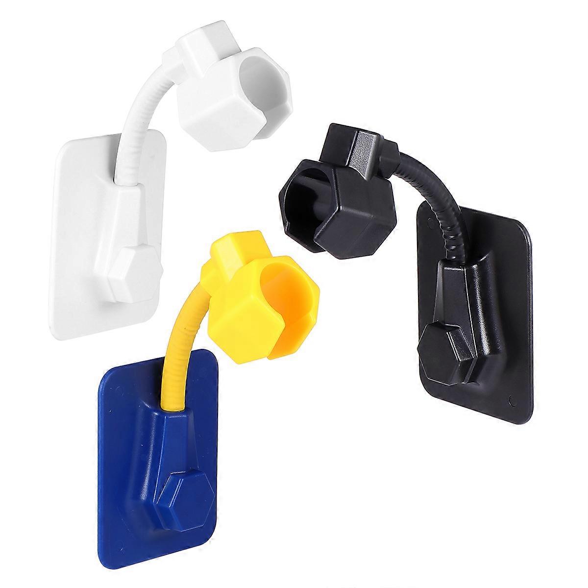 Bathroom Punch-Free Shower Bracket 360 Degree Rotation 9Pcs Pack