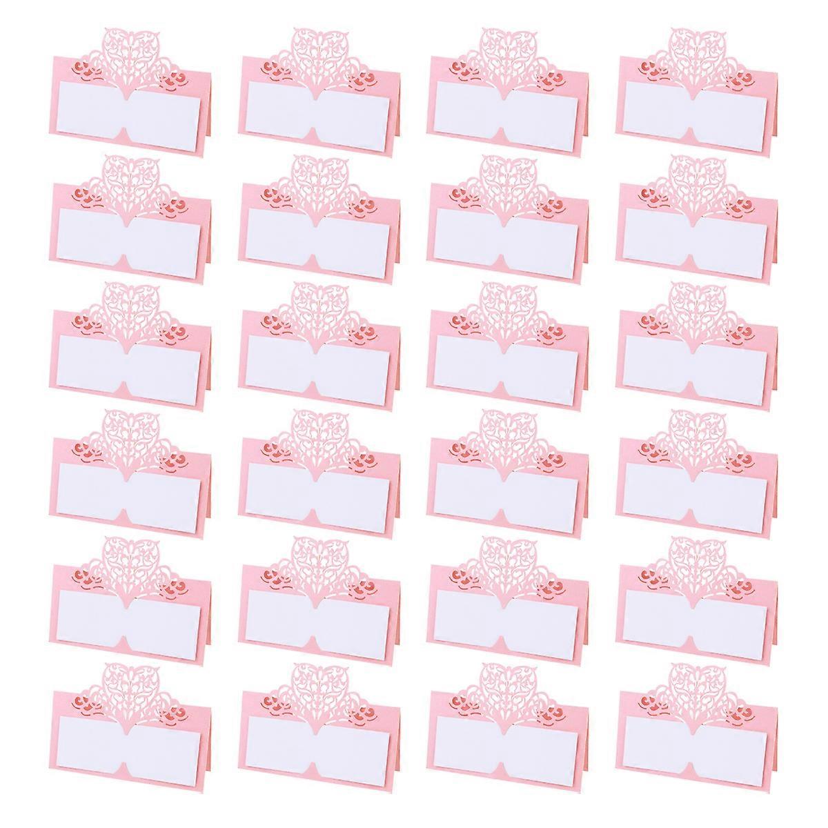 Paper Place Card Table Name Cards for Wedding Party Use 72Pcs Set