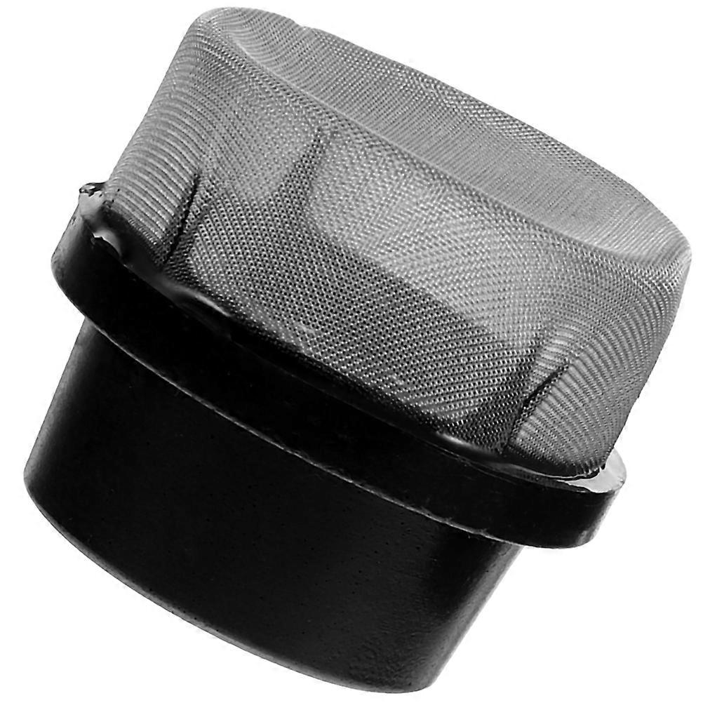 Plastic Air Vent Strainer for Pool Filter Replacement 2Pcs Black
