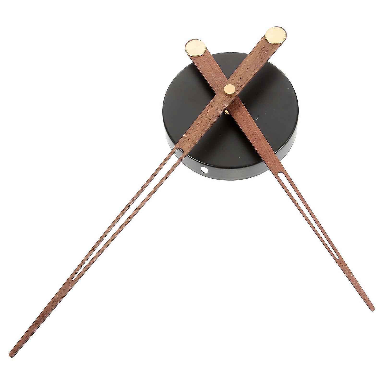 Clock Mechanism Replacement Part For Wall Clock Mute Movement 9.8X9.8Cm Black DIY Design 1Pack