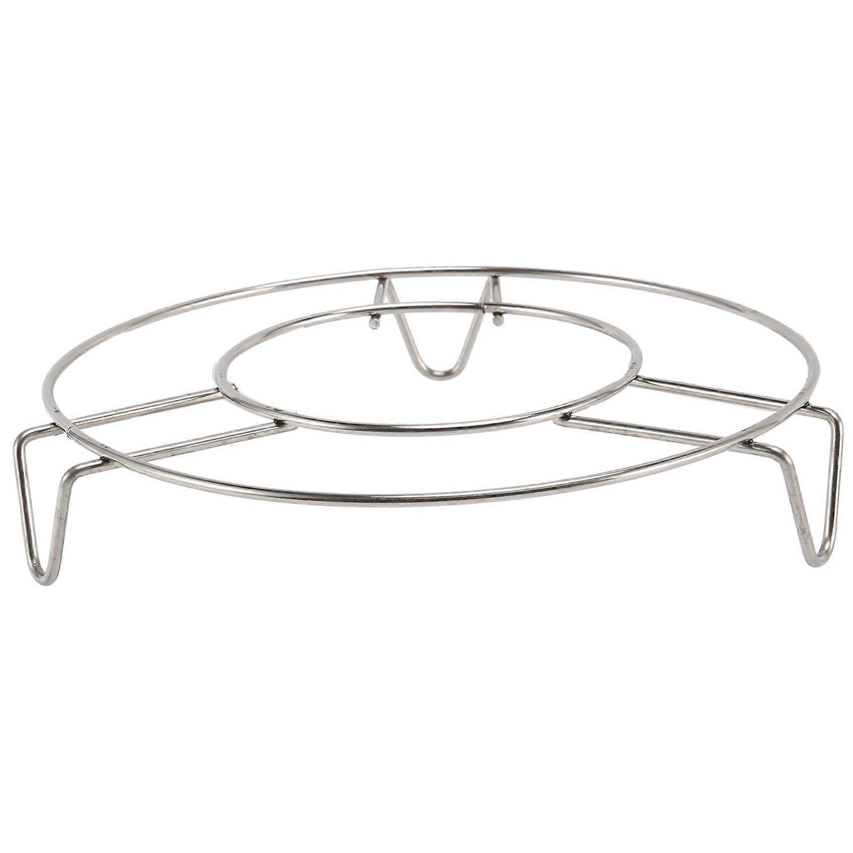 Aço inoxidável rodada vapor cozinha rack cozinha cozinha 6 polegadas dia