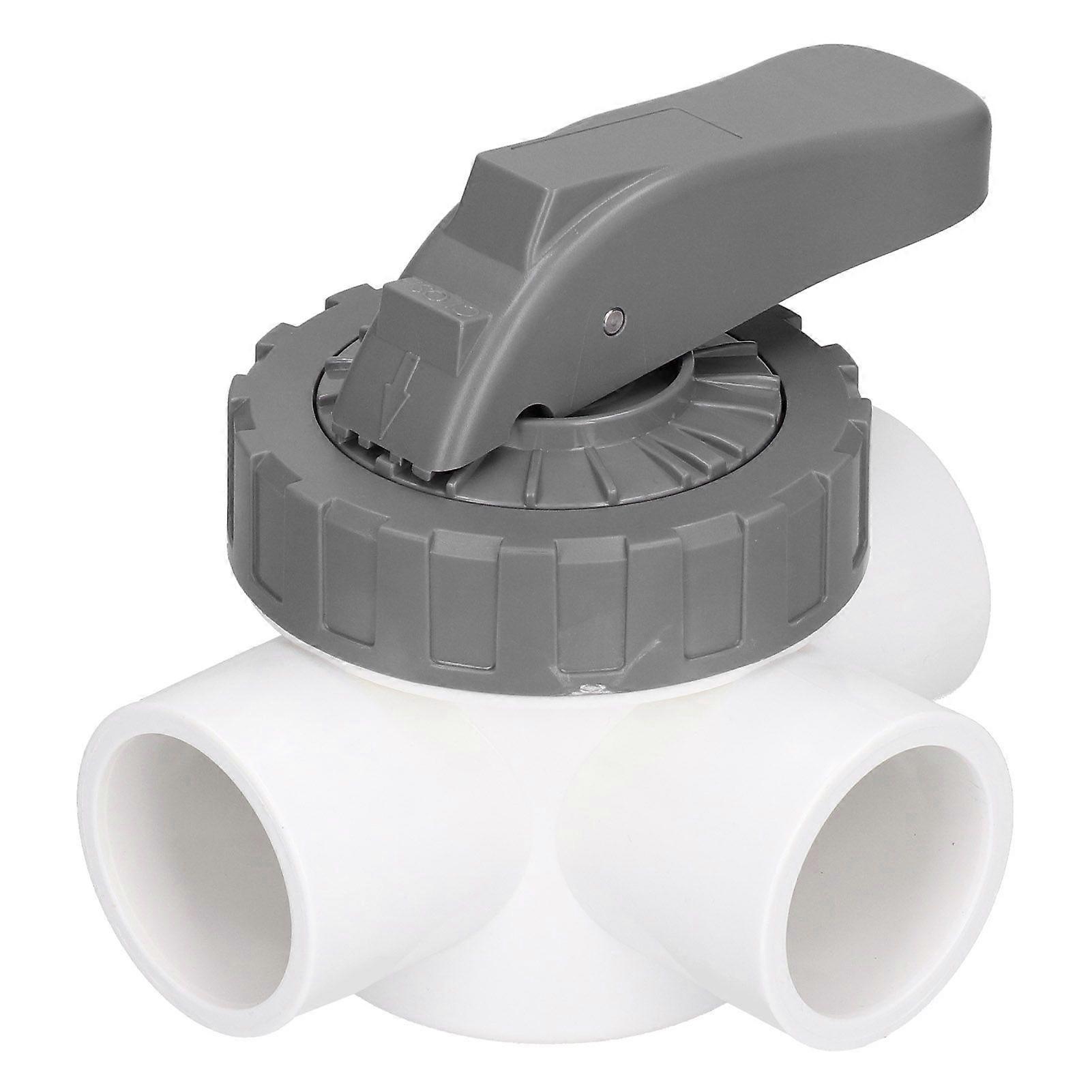 3-Way Pool Valve Swimming Pool Spa Diverter Valve Replacement Accessory FittingsV403A