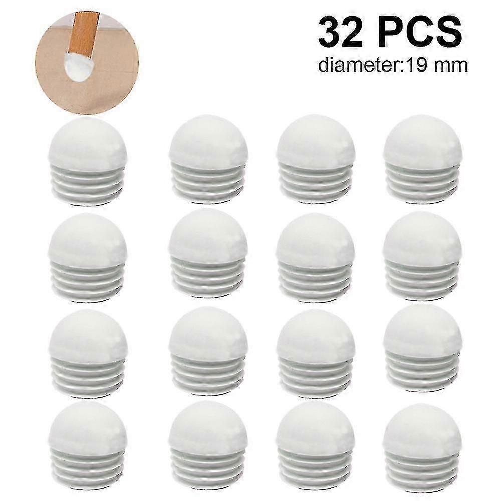 32 قطعة سدادات أنابيب، غطاء نهاية دائري، أنابيب، سدادات رقائقية p202411261233