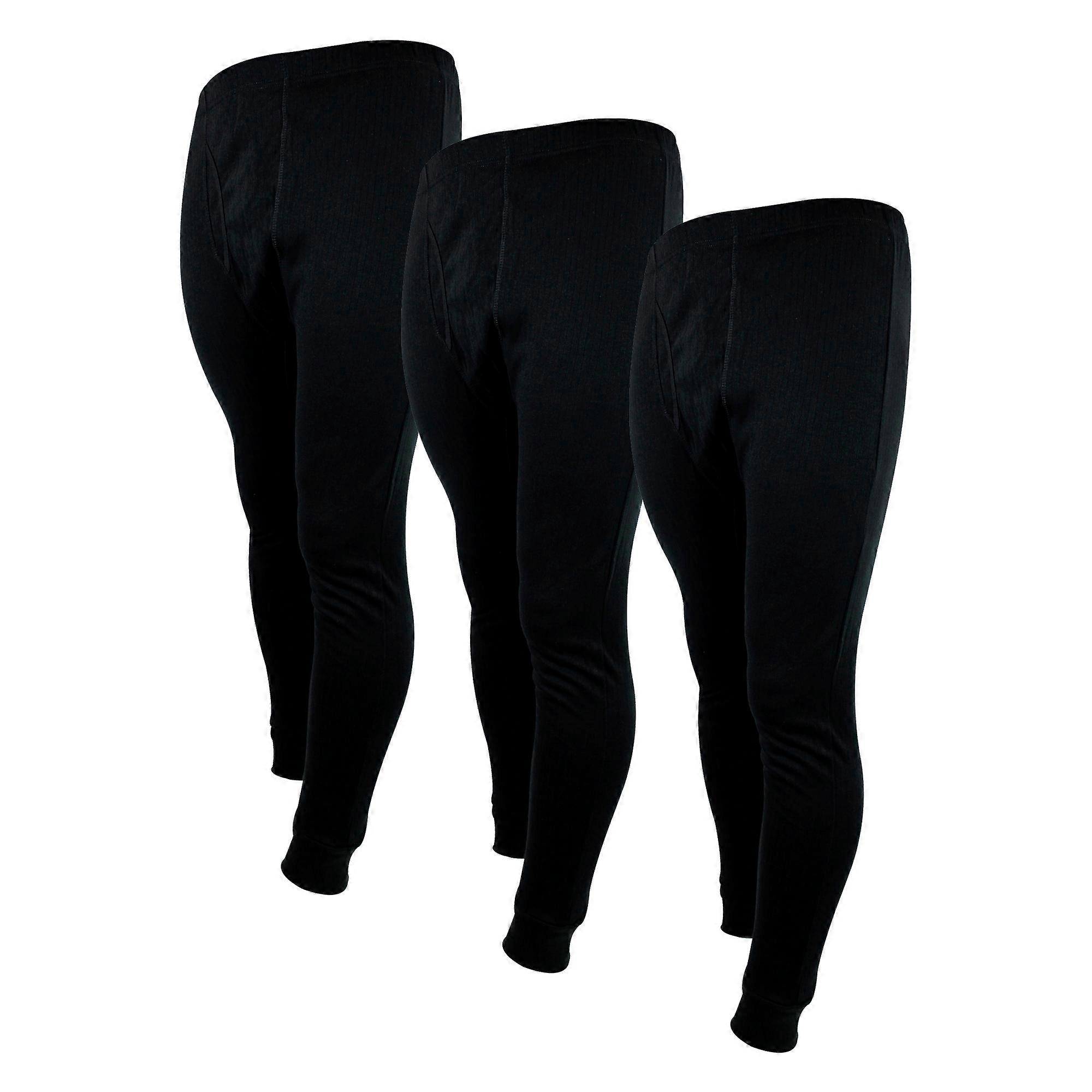 THMO - 3 Pack Kids Warm Base Layer Thermal Bottoms